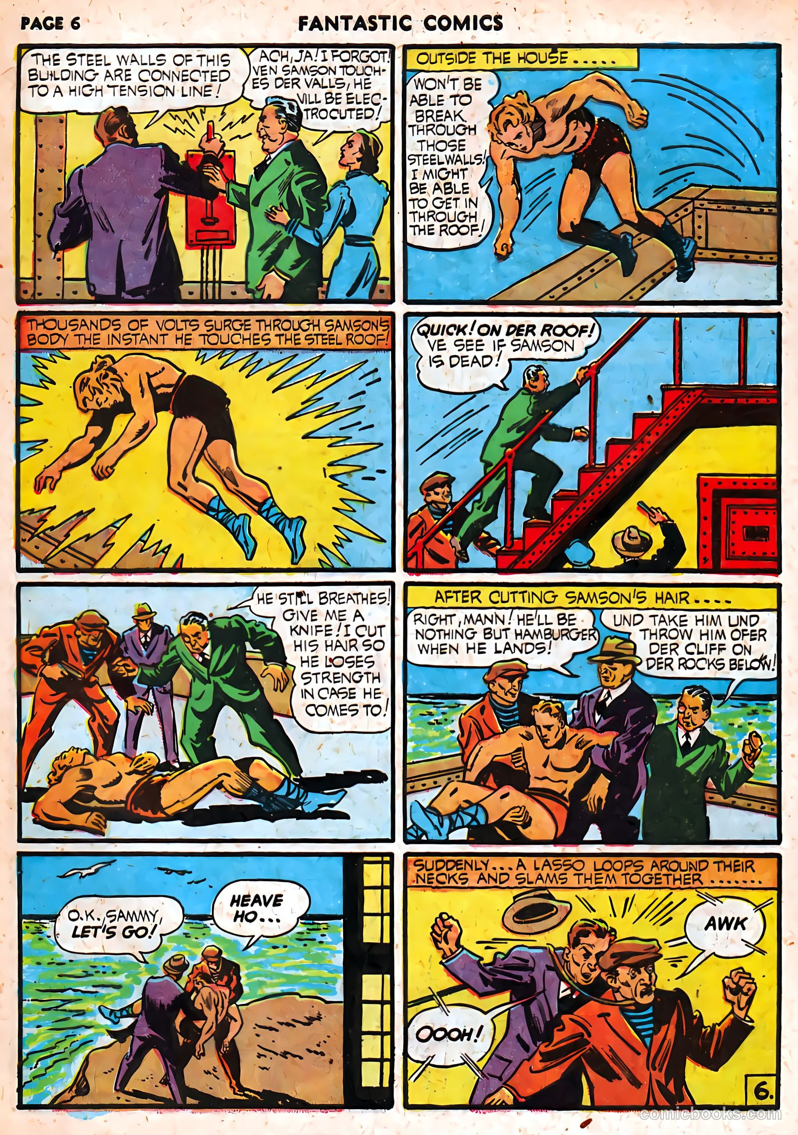 Fantastic Comics #20 (1941) — page 8 of 68