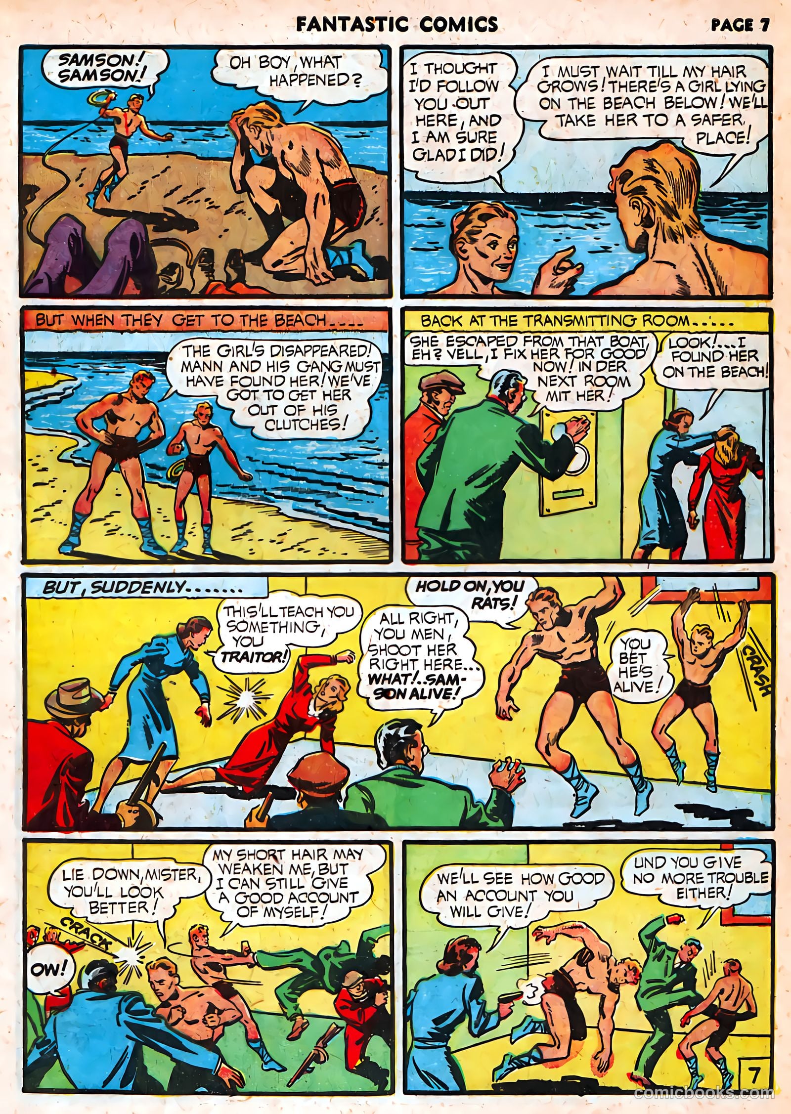 Fantastic Comics #20 (1941) — page 9 of 68