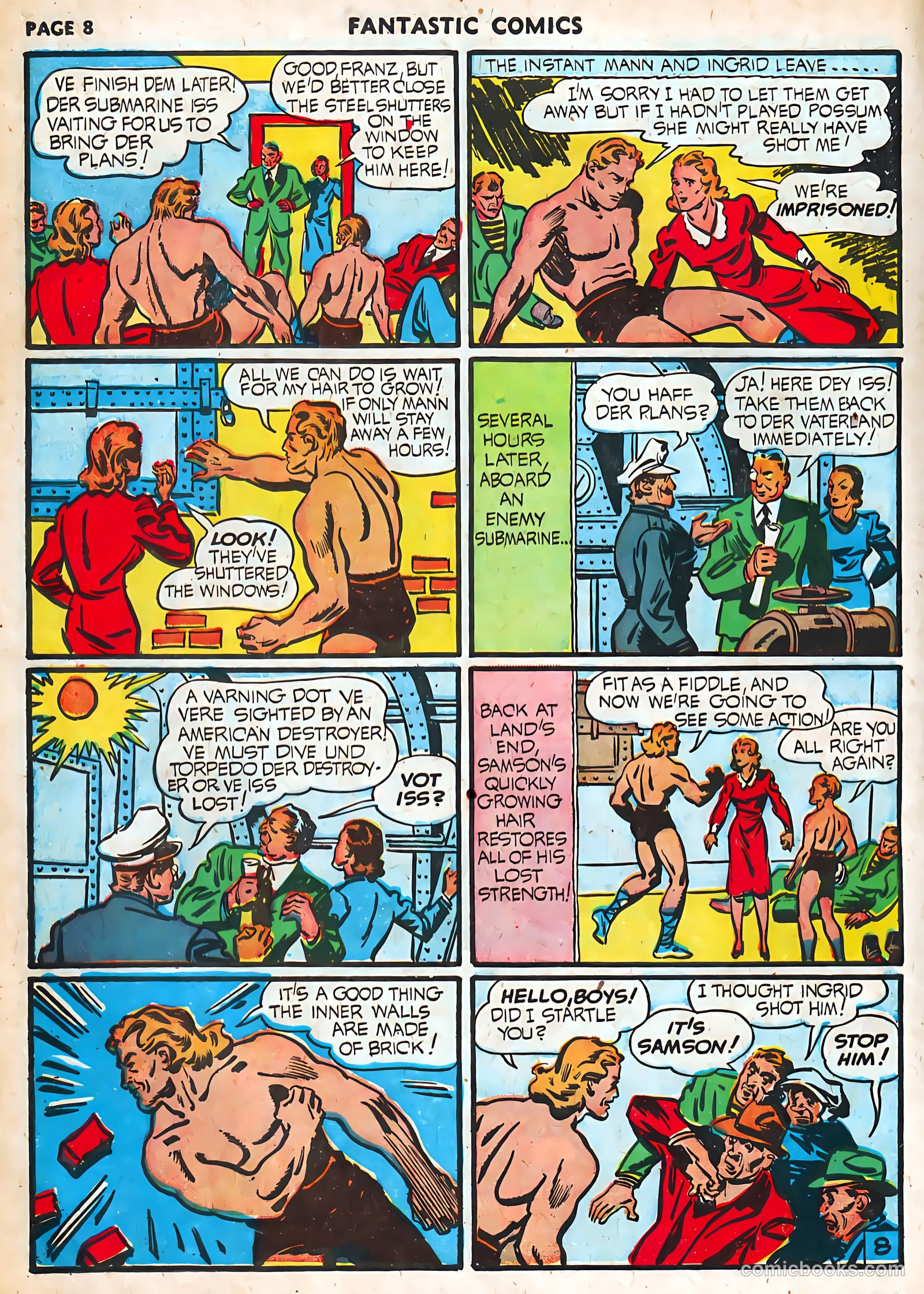 Fantastic Comics #20 (1941) — page 10 of 68