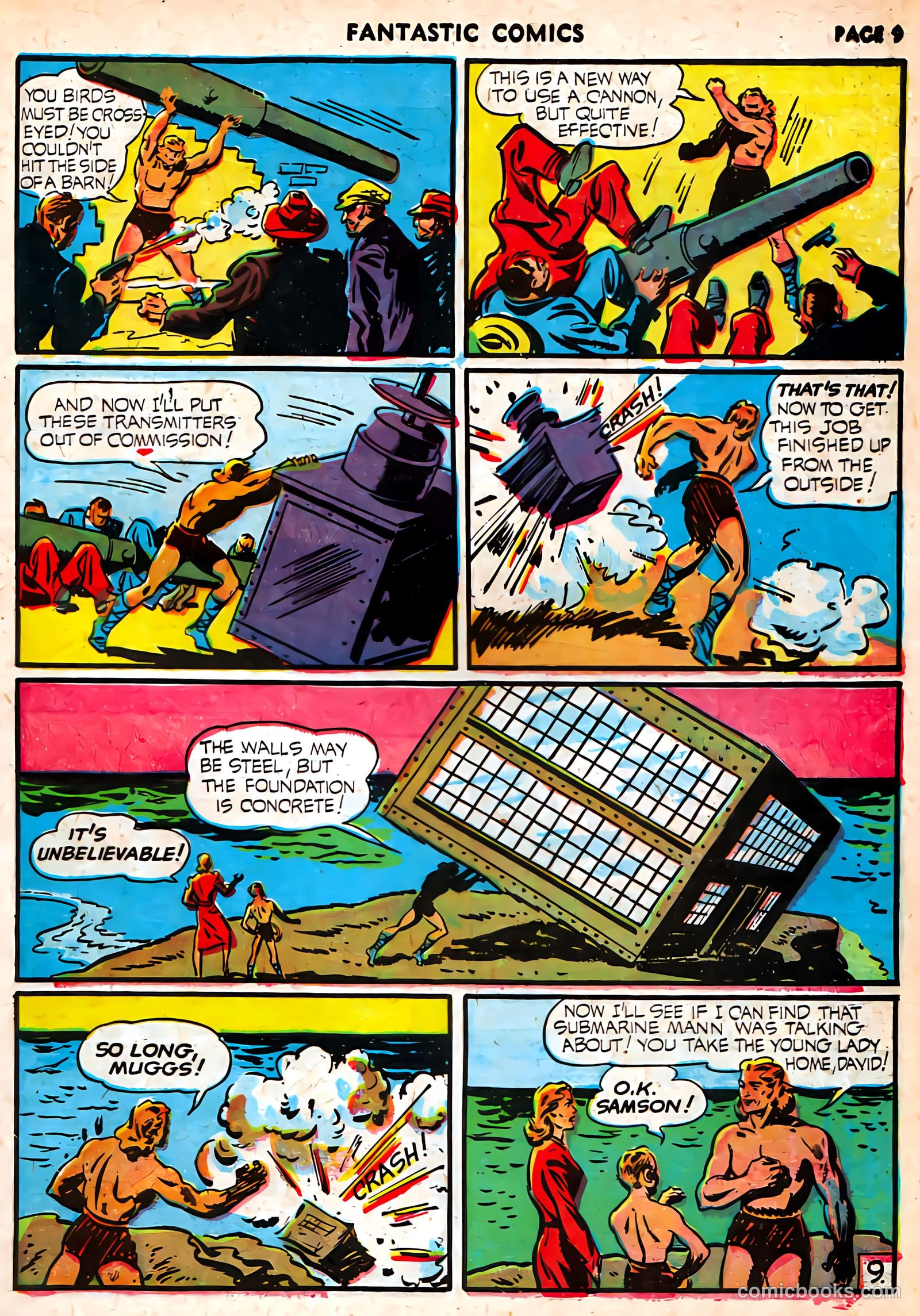 Fantastic Comics #20 (1941) — page 11 of 68