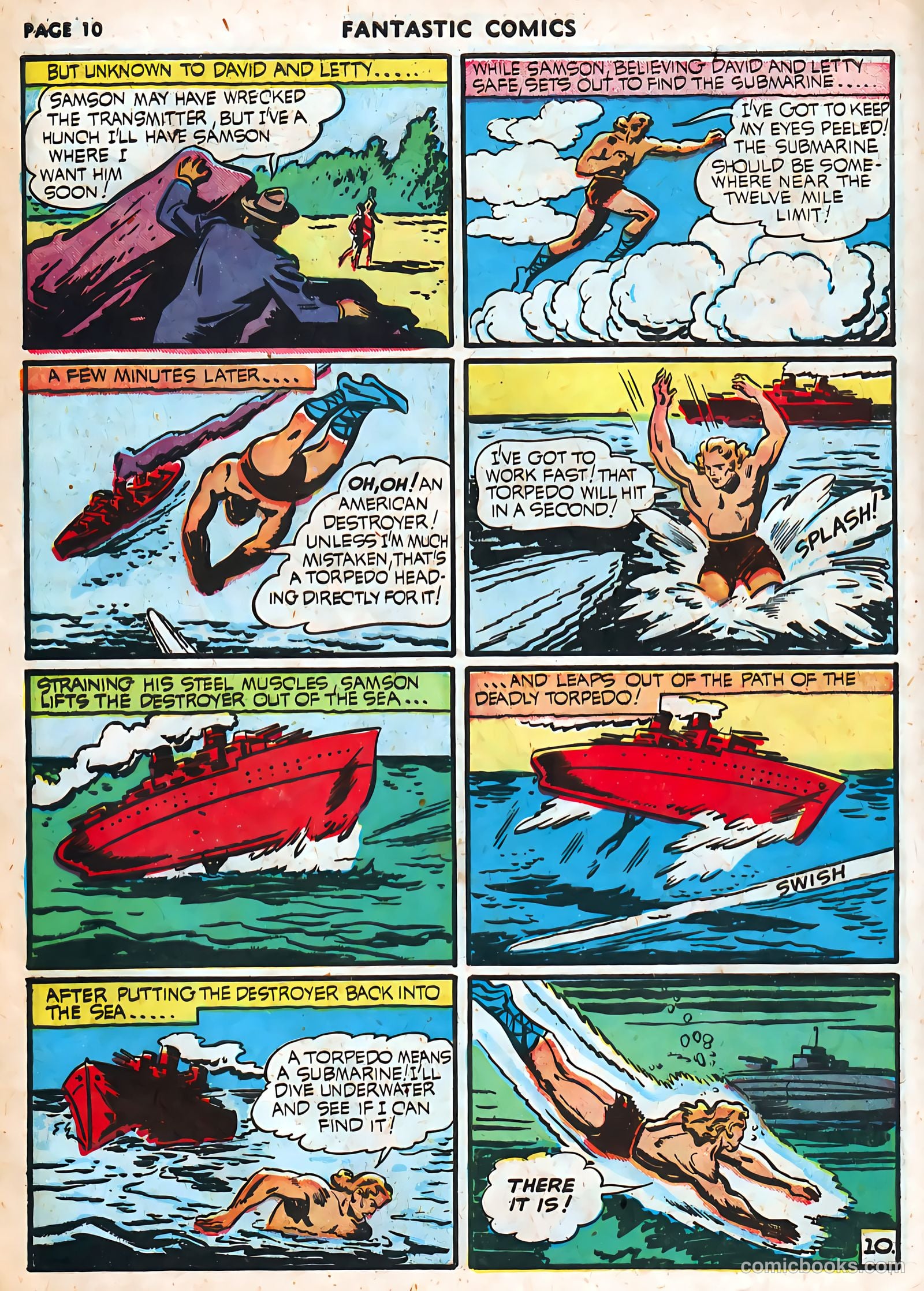 Fantastic Comics #20 (1941) — page 12 of 68