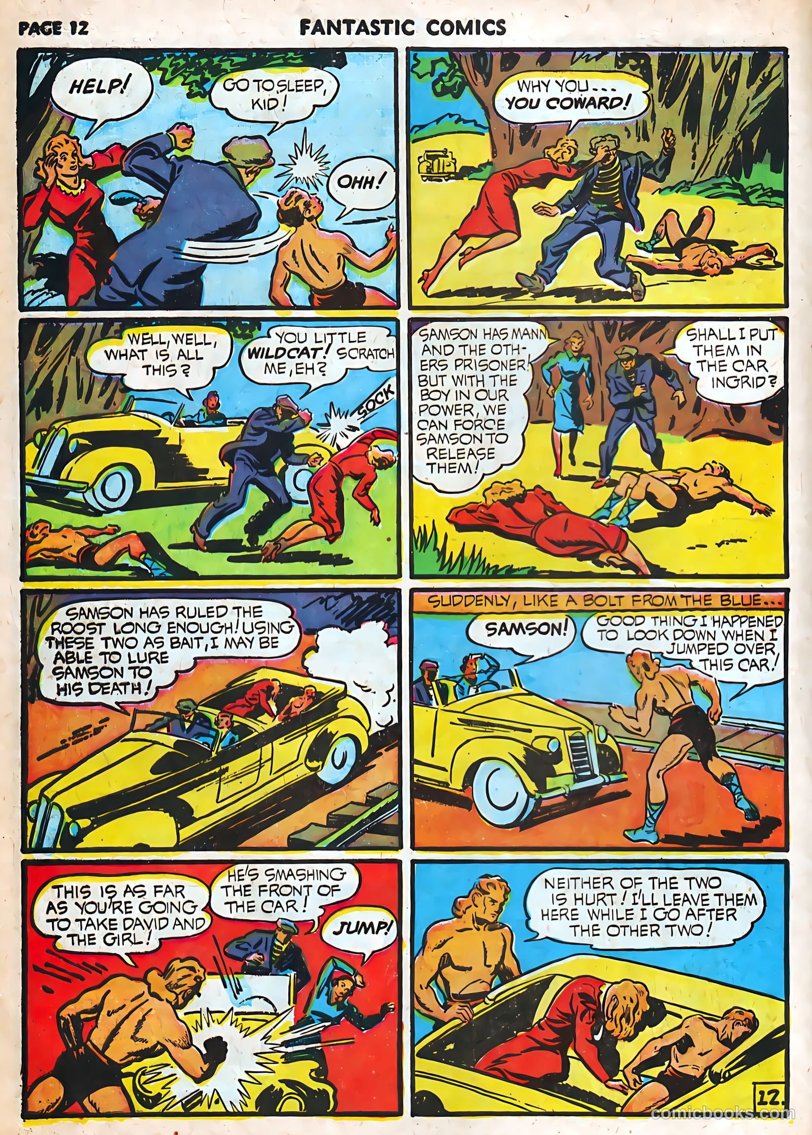 Fantastic Comics #20 (1941) — page 14 of 68