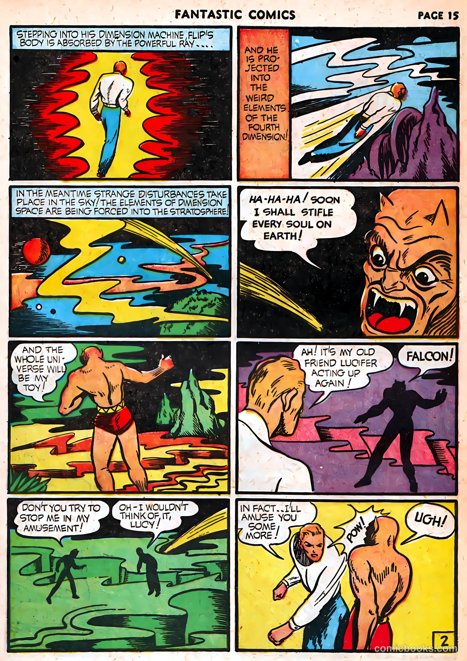 Fantastic Comics #20 (1941) — page 17 of 68