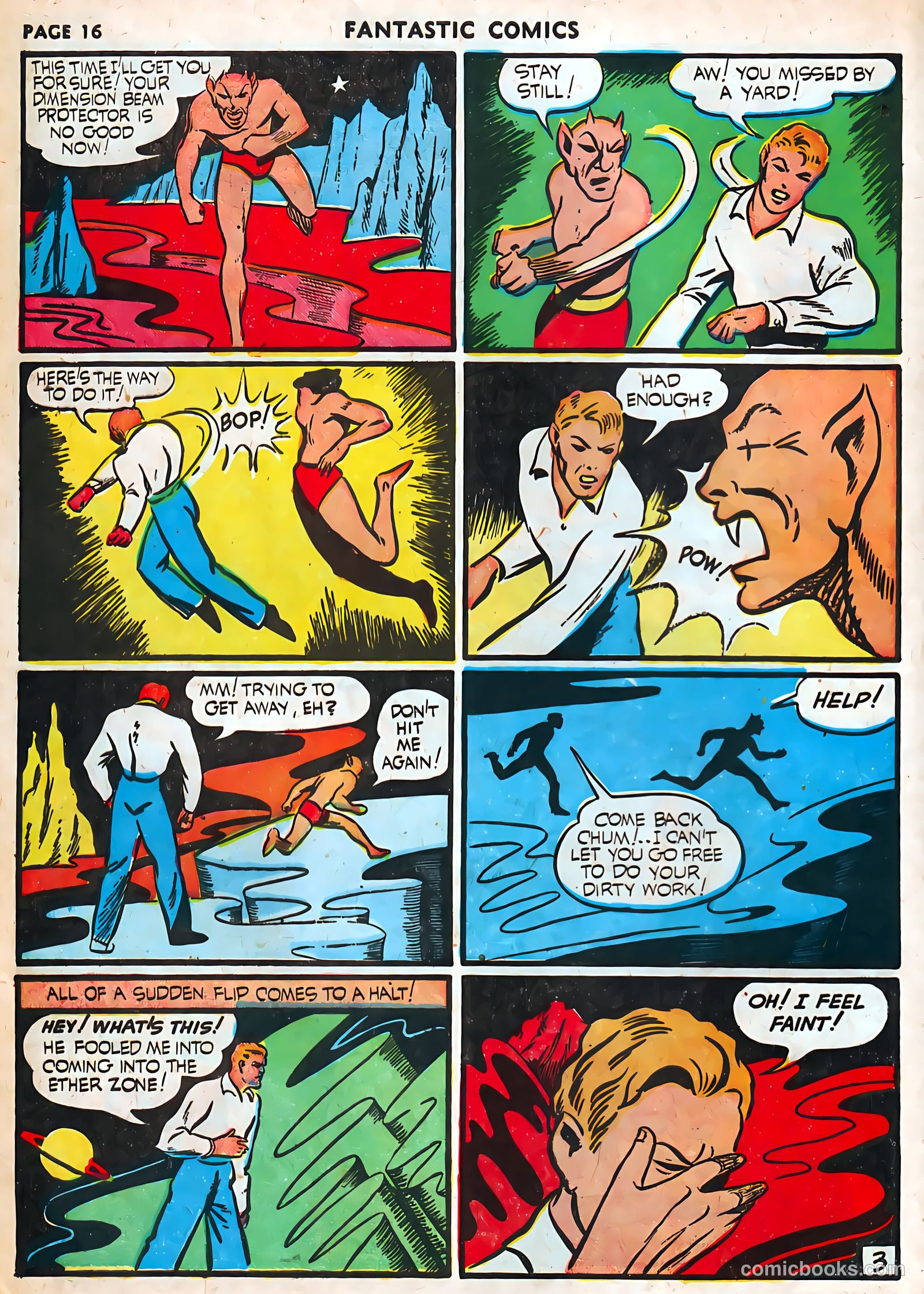 Fantastic Comics #20 (1941) — page 18 of 68