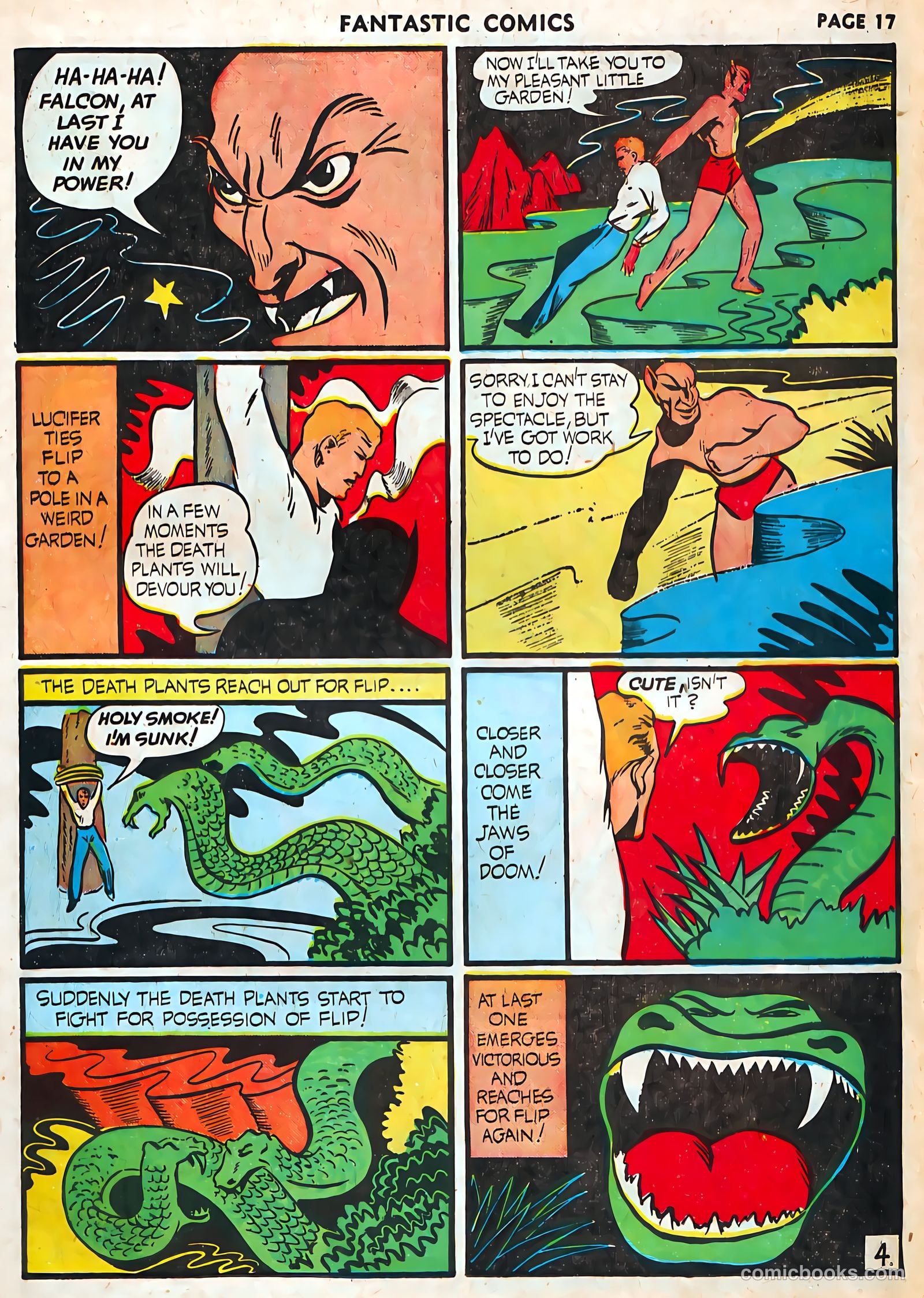 Fantastic Comics #20 (1941) — page 19 of 68