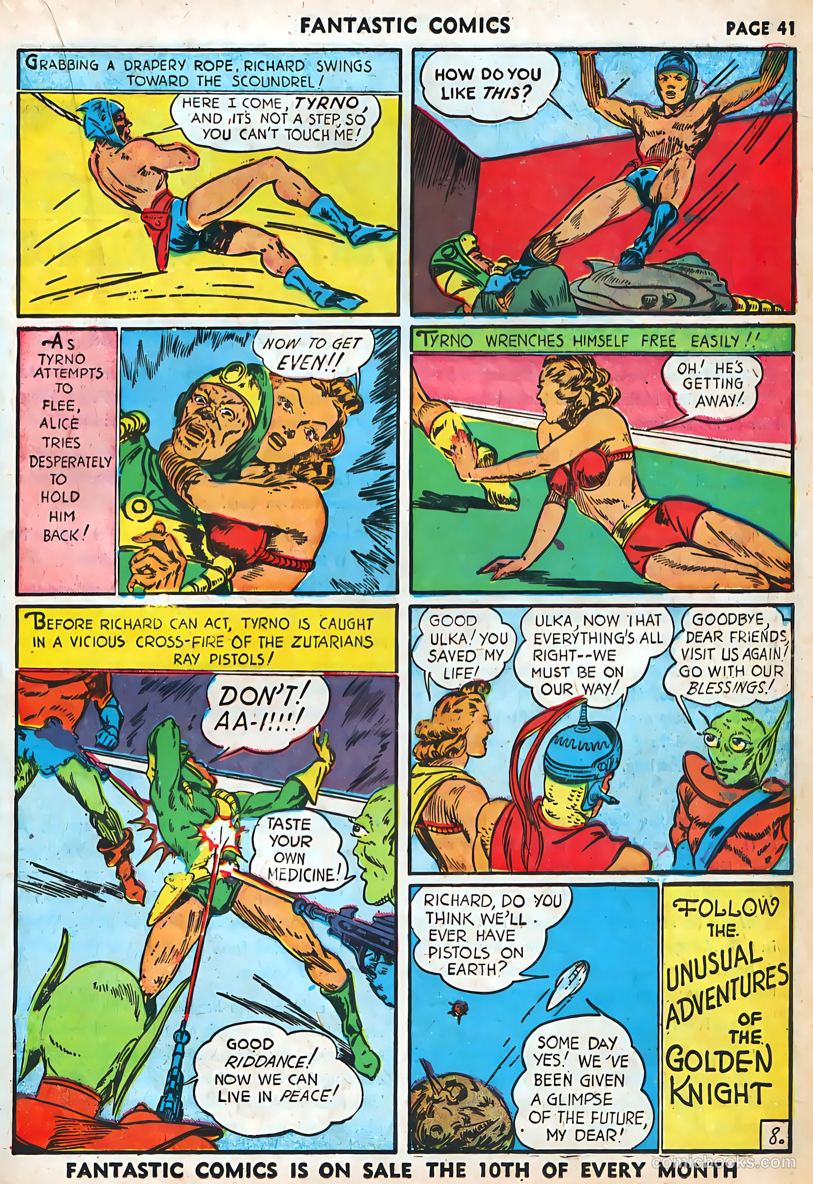 Fantastic Comics #20 (1941) — page 42 of 68