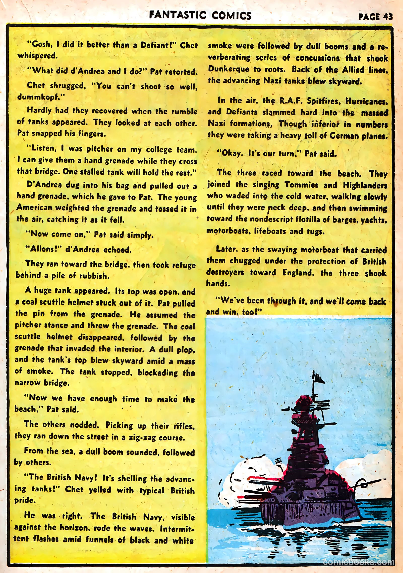 Fantastic Comics #20 (1941) — page 44 of 68