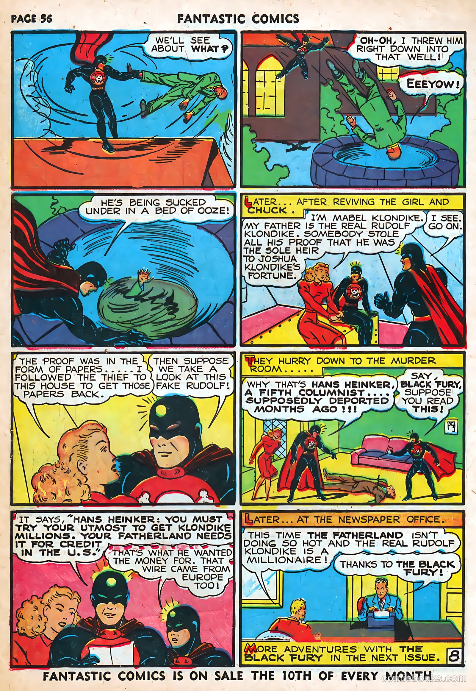 Fantastic Comics #20 (1941) — page 57 of 68