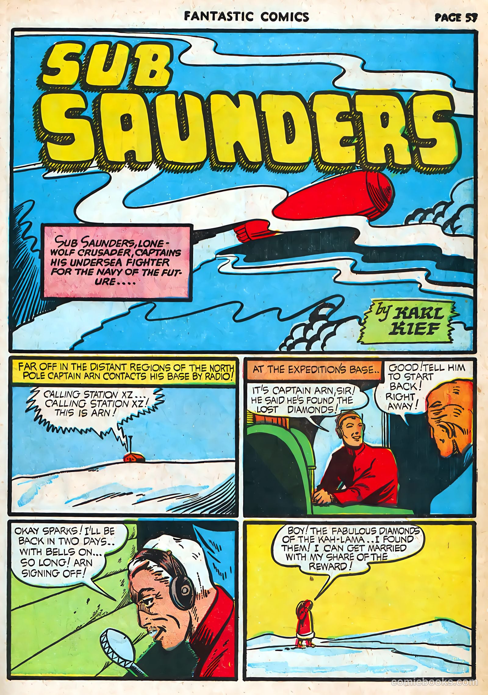 Fantastic Comics #20 (1941) — page 58 of 68