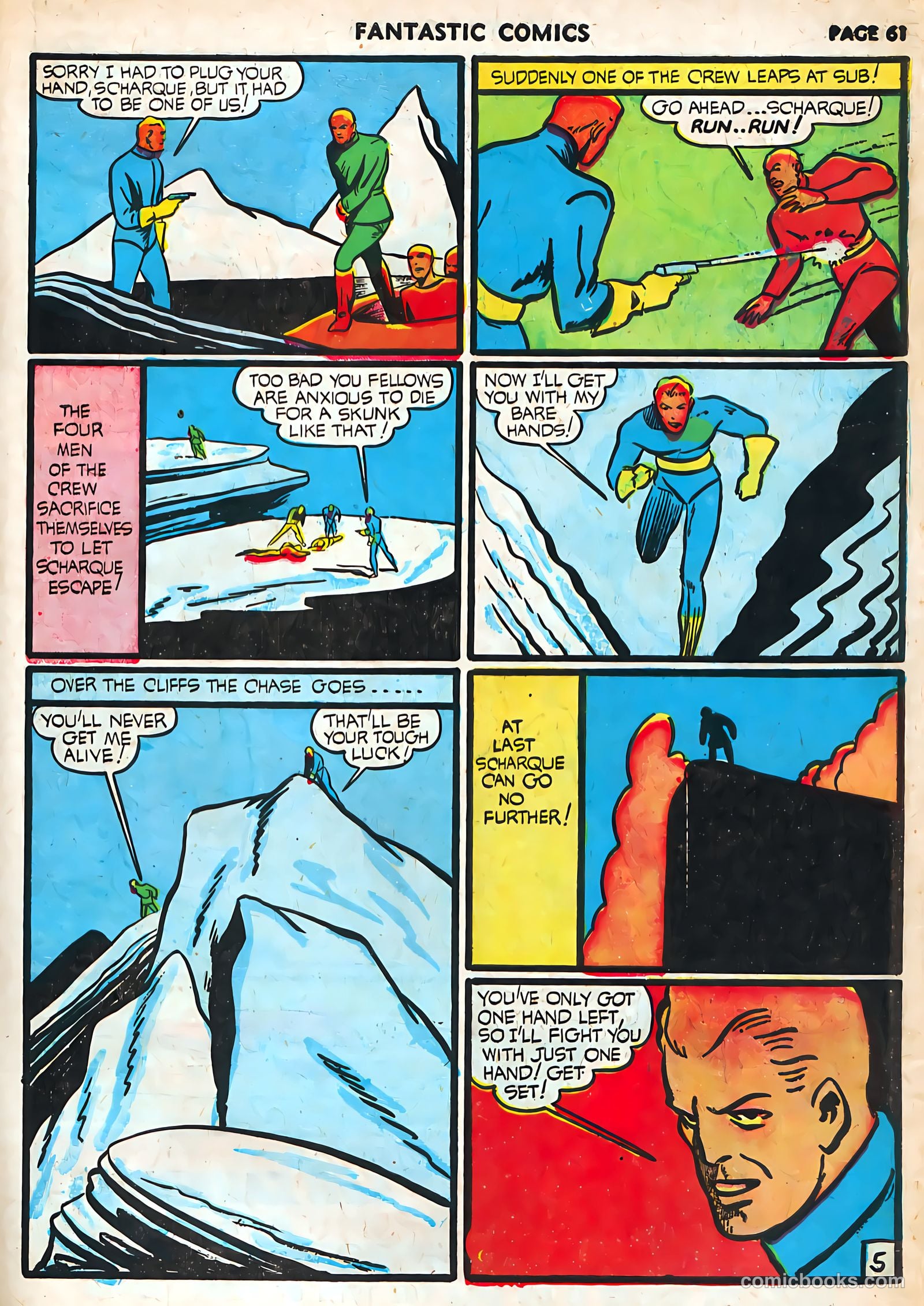 Fantastic Comics #20 (1941) — page 62 of 68