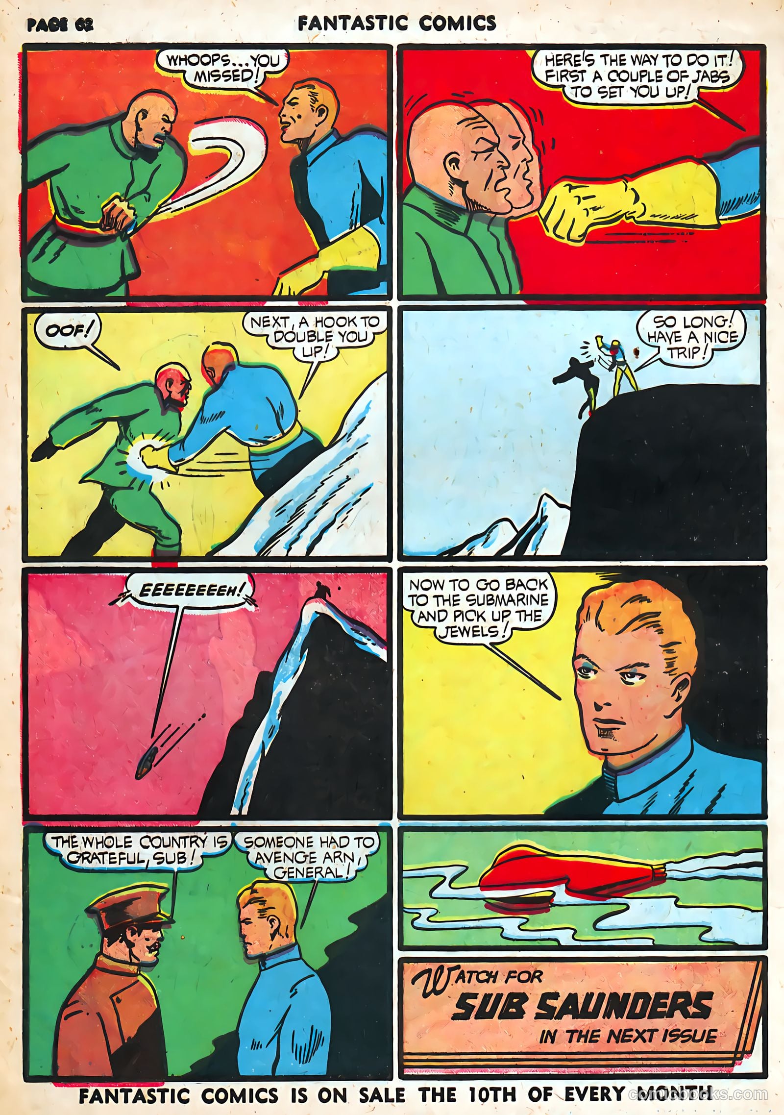 Fantastic Comics #20 (1941) — page 63 of 68