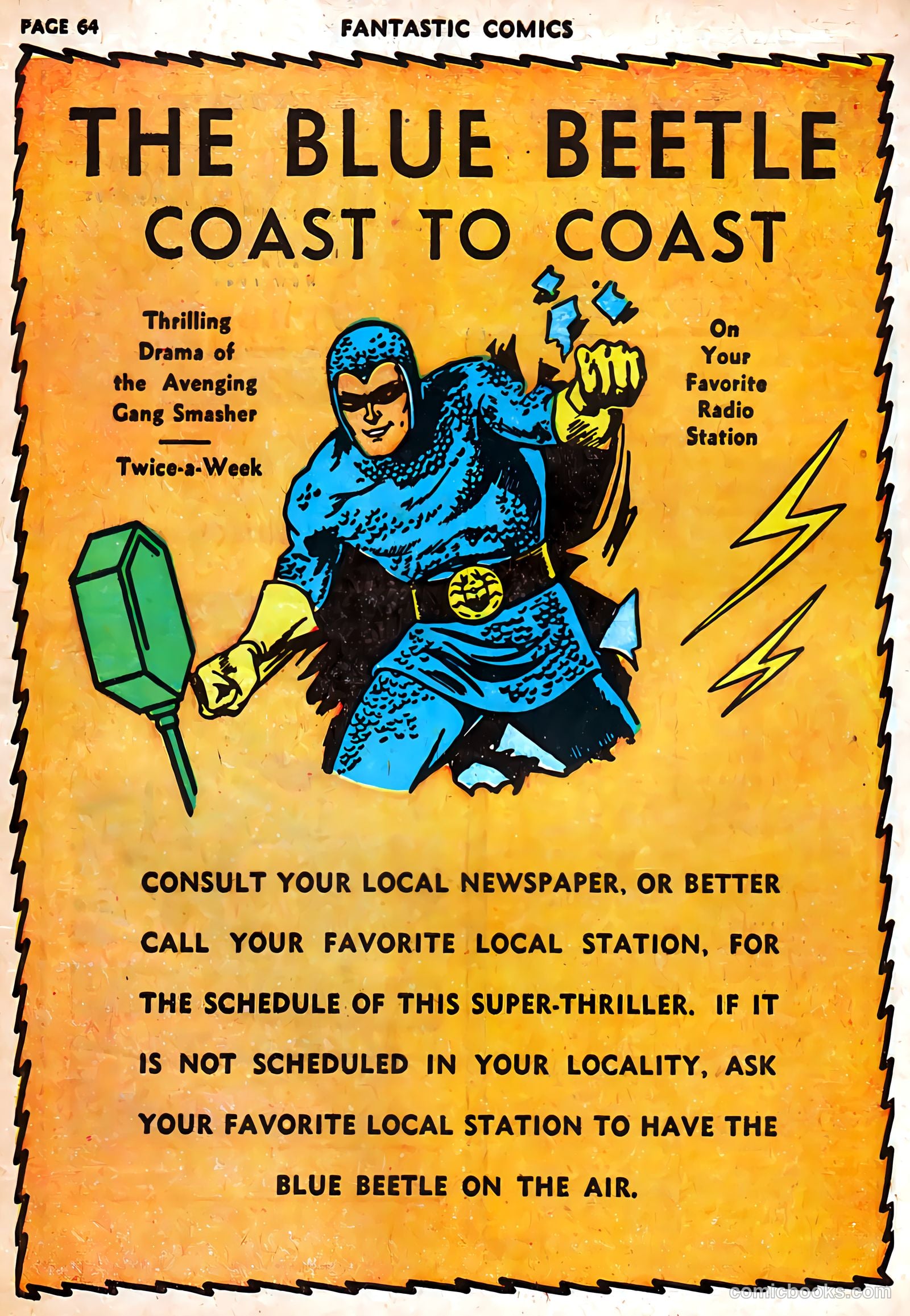 Fantastic Comics #20 (1941) — page 65 of 68