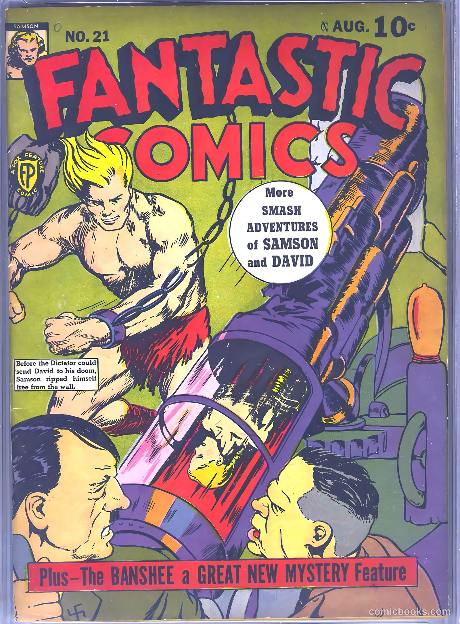 Fantastic Comics #21 (1941) — page 2 of 64