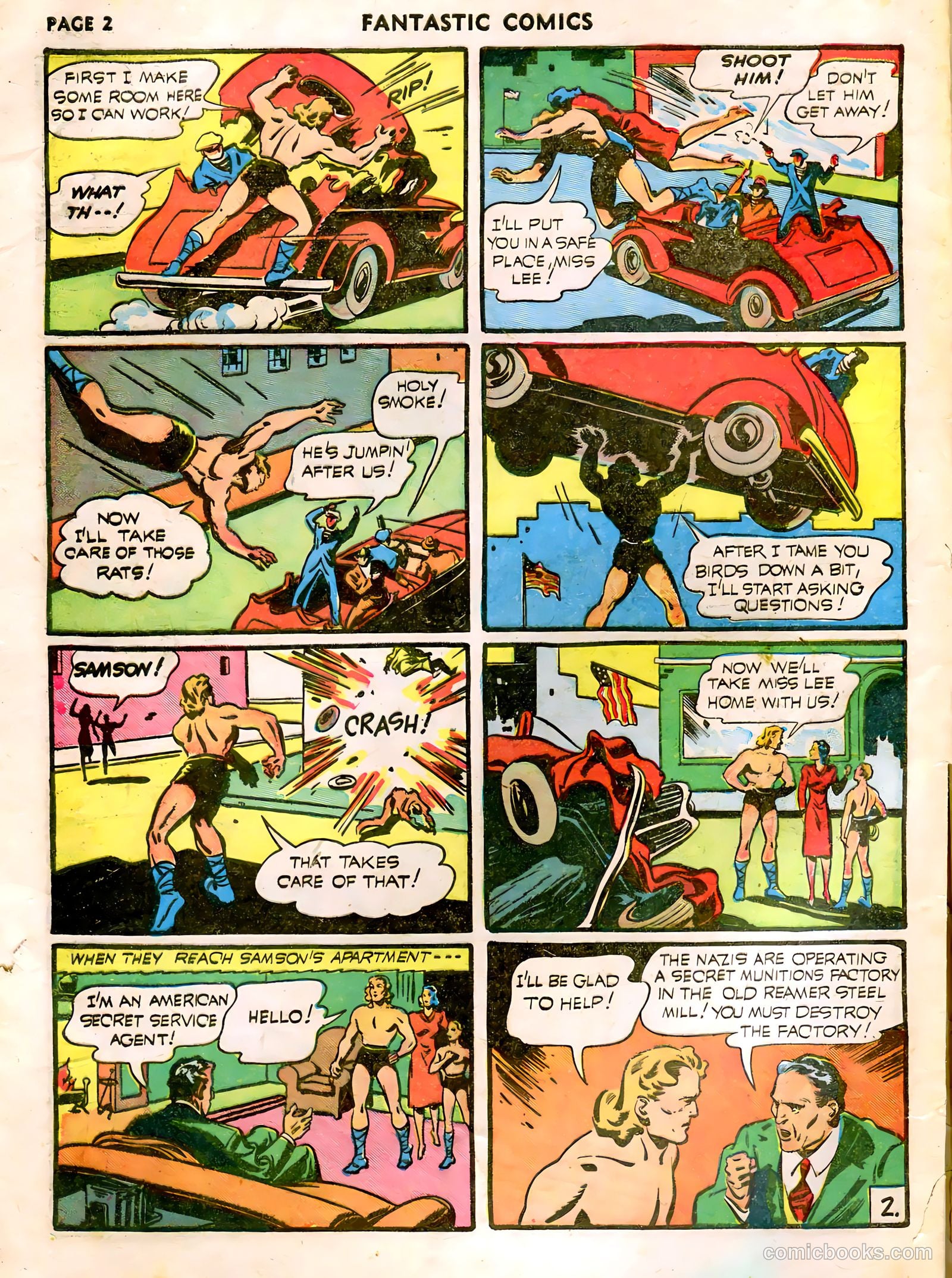 Fantastic Comics #21 (1941) — page 4 of 64