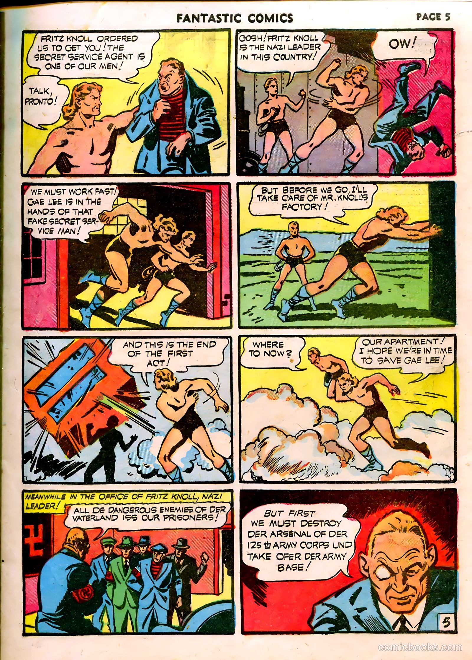Fantastic Comics #21 (1941) — page 7 of 64