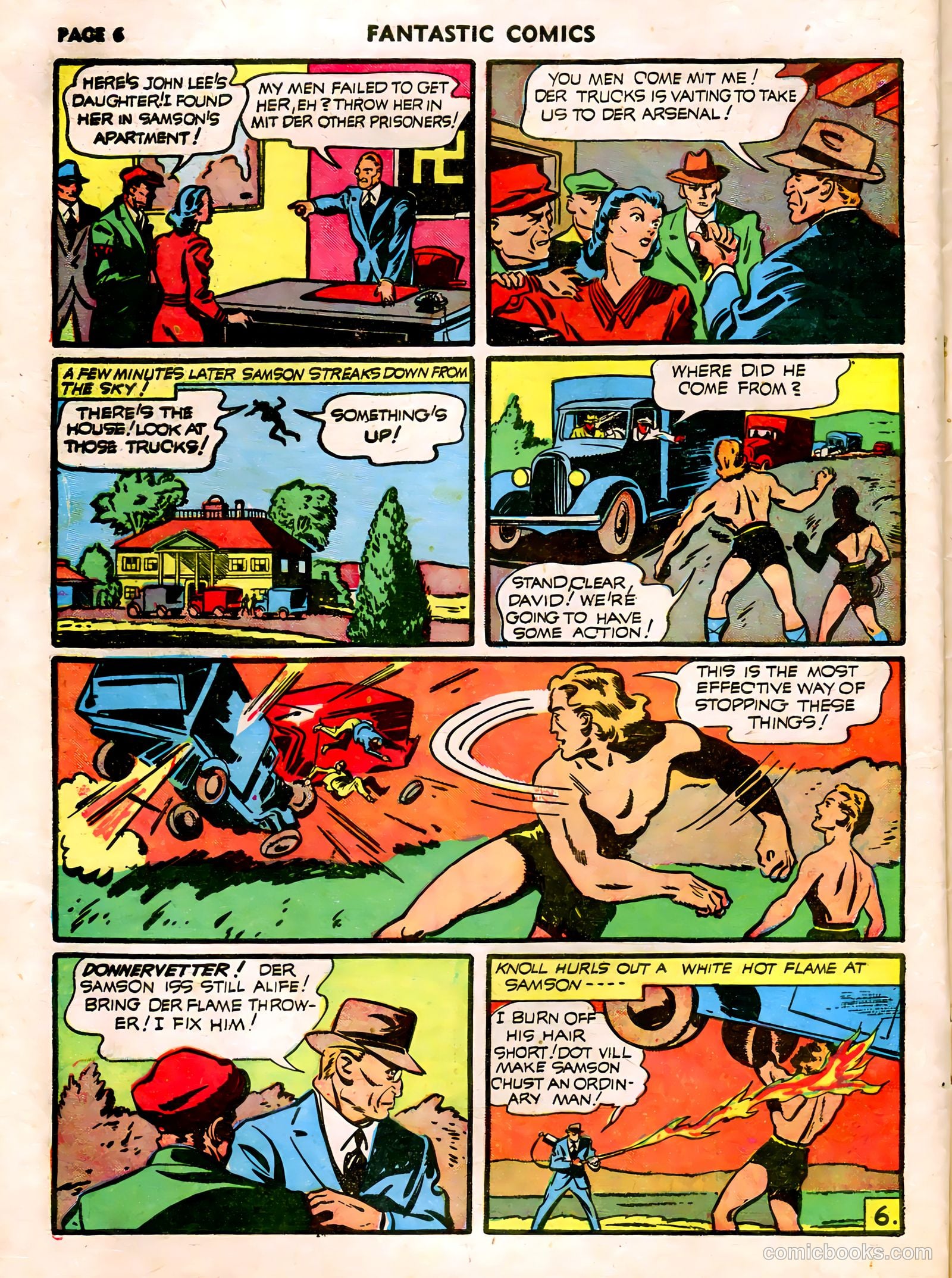 Fantastic Comics #21 (1941) — page 8 of 64