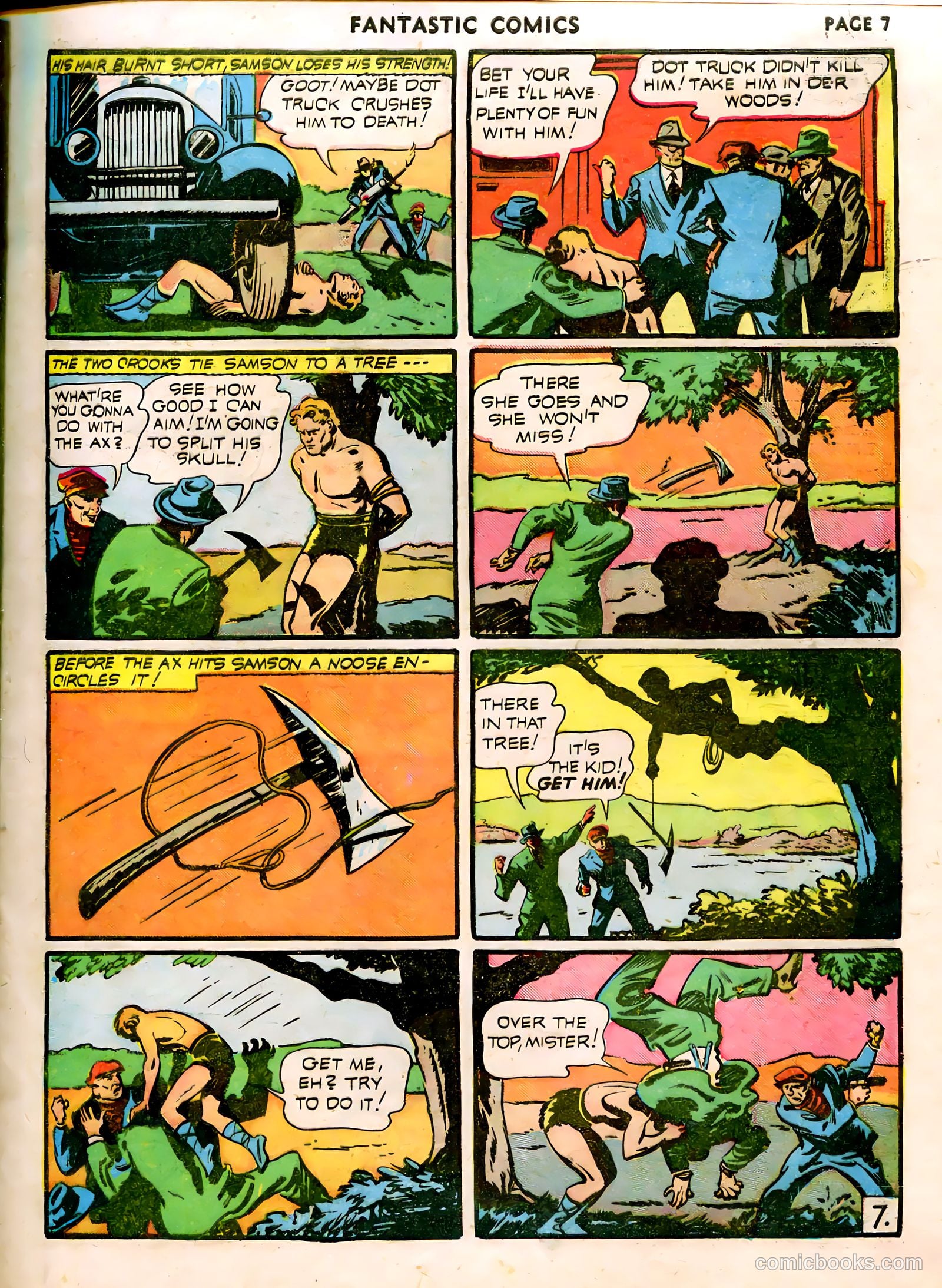 Fantastic Comics #21 (1941) — page 9 of 64
