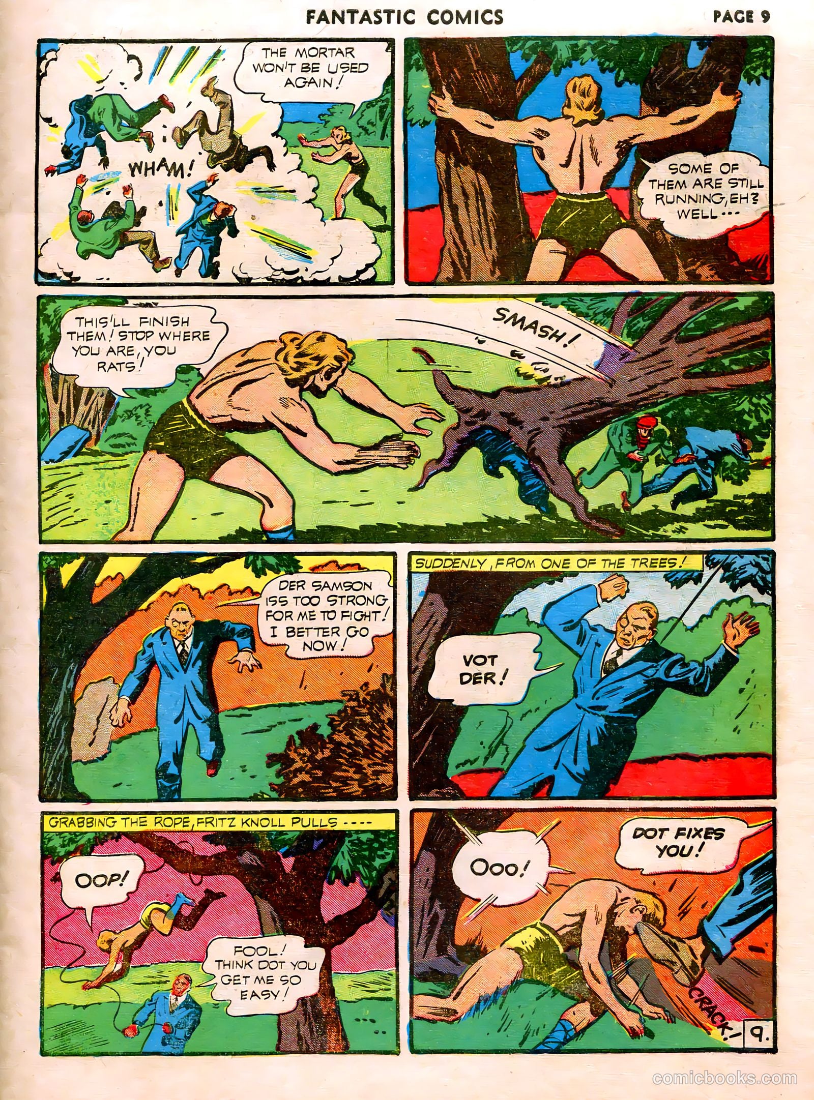 Fantastic Comics #21 (1941) — page 11 of 64