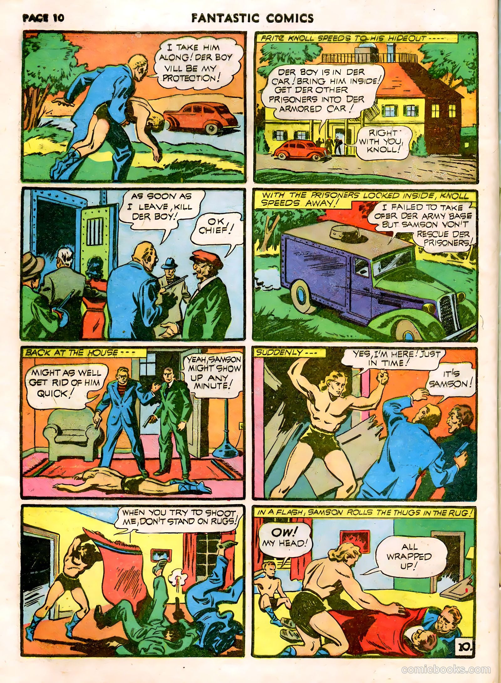Fantastic Comics #21 (1941) — page 12 of 64