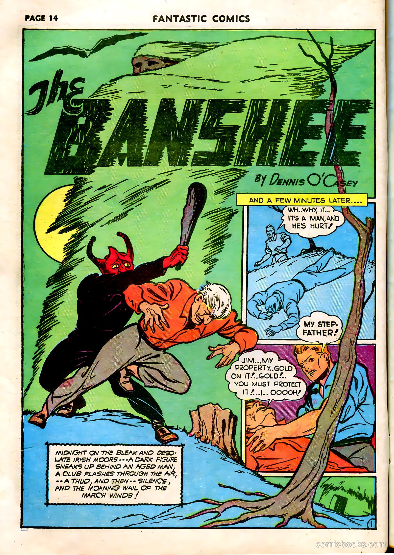 Fantastic Comics #21 (1941) — page 16 of 64