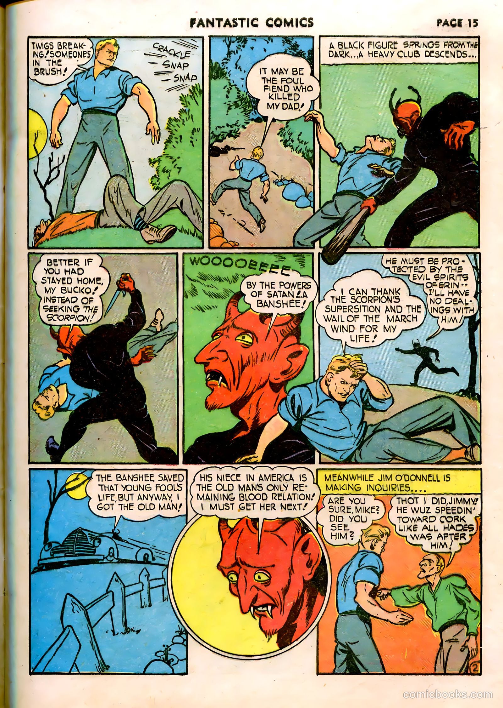 Fantastic Comics #21 (1941) — page 17 of 64