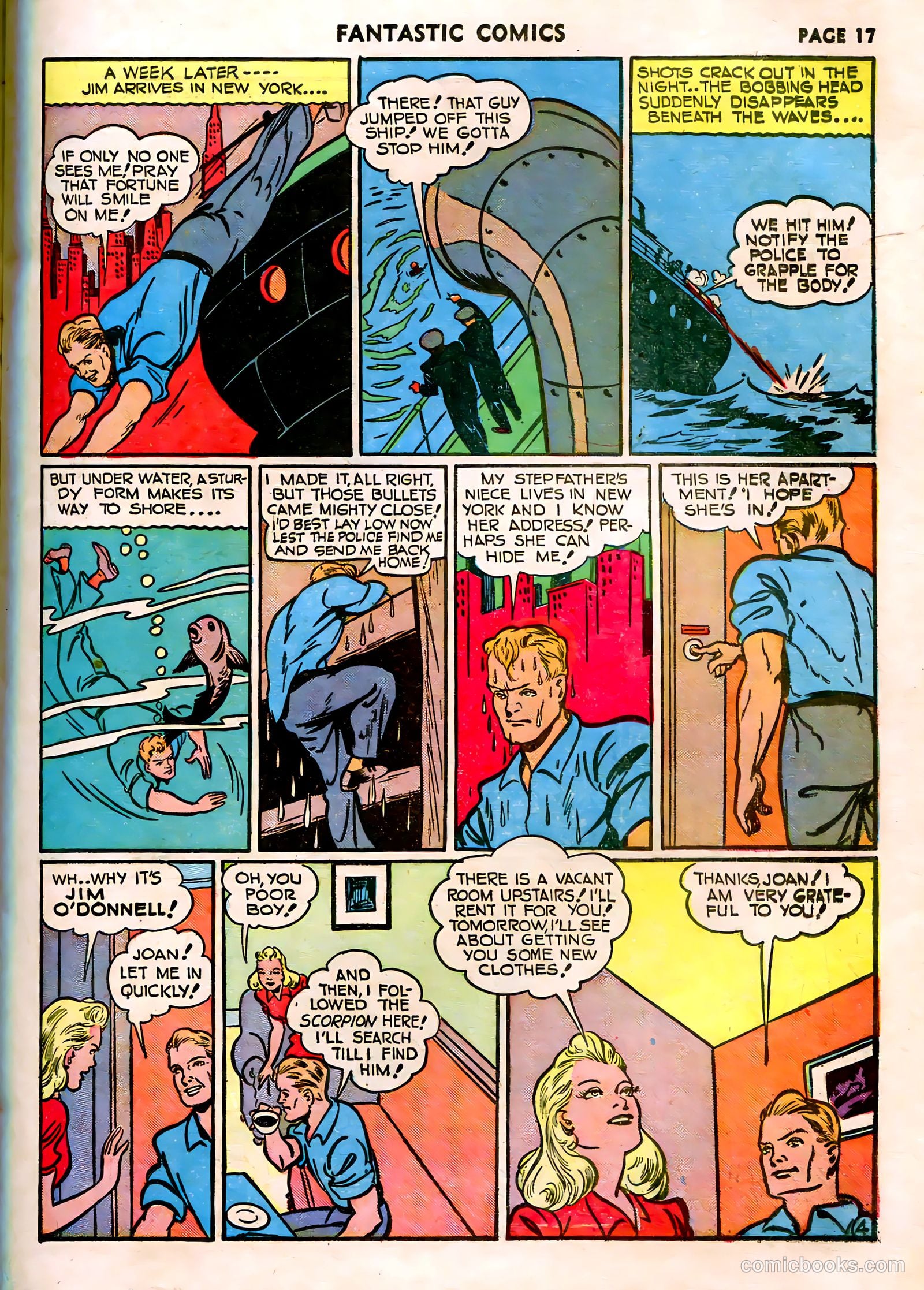 Fantastic Comics #21 (1941) — page 19 of 64