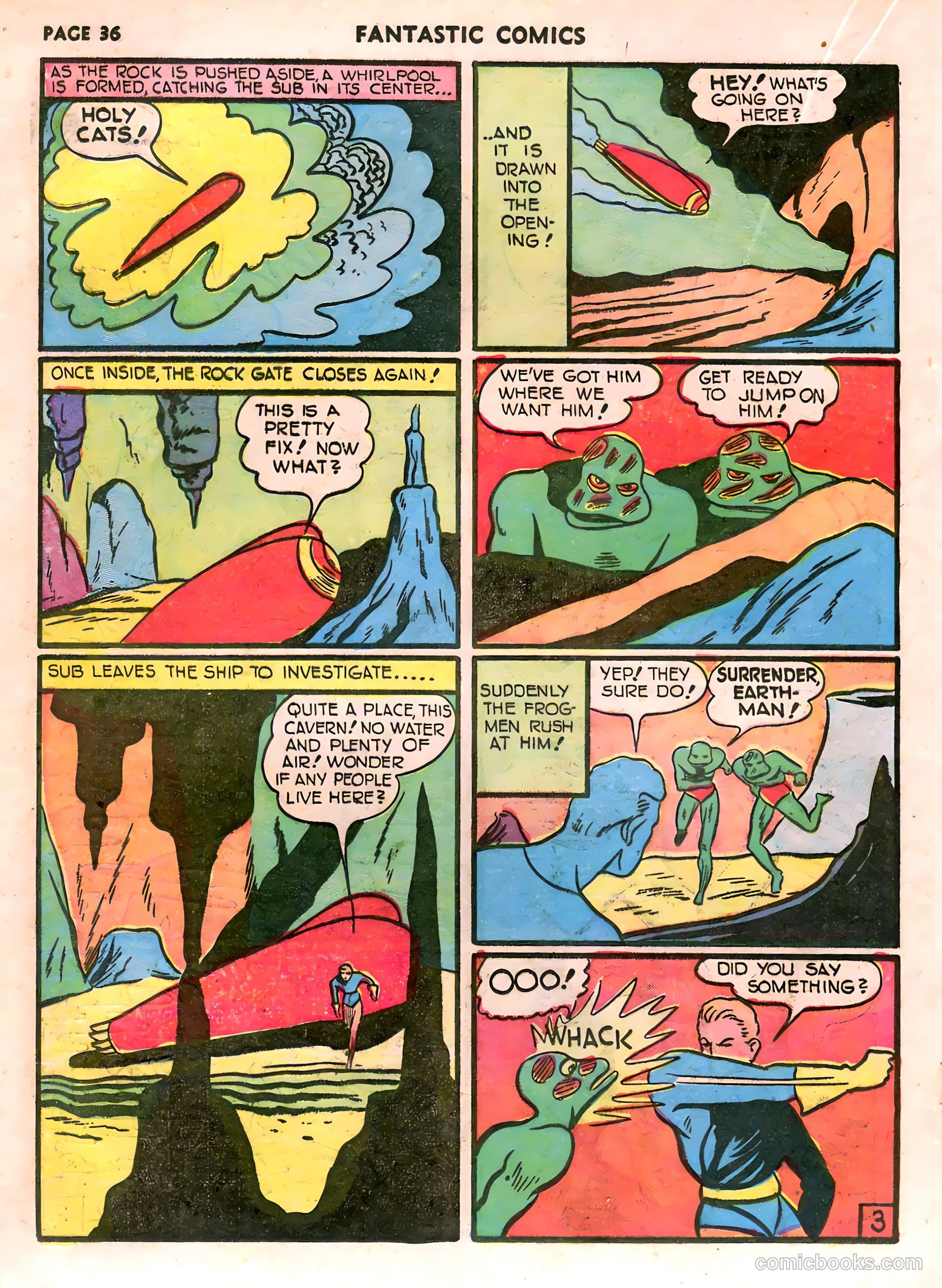Fantastic Comics #21 (1941) — page 35 of 64