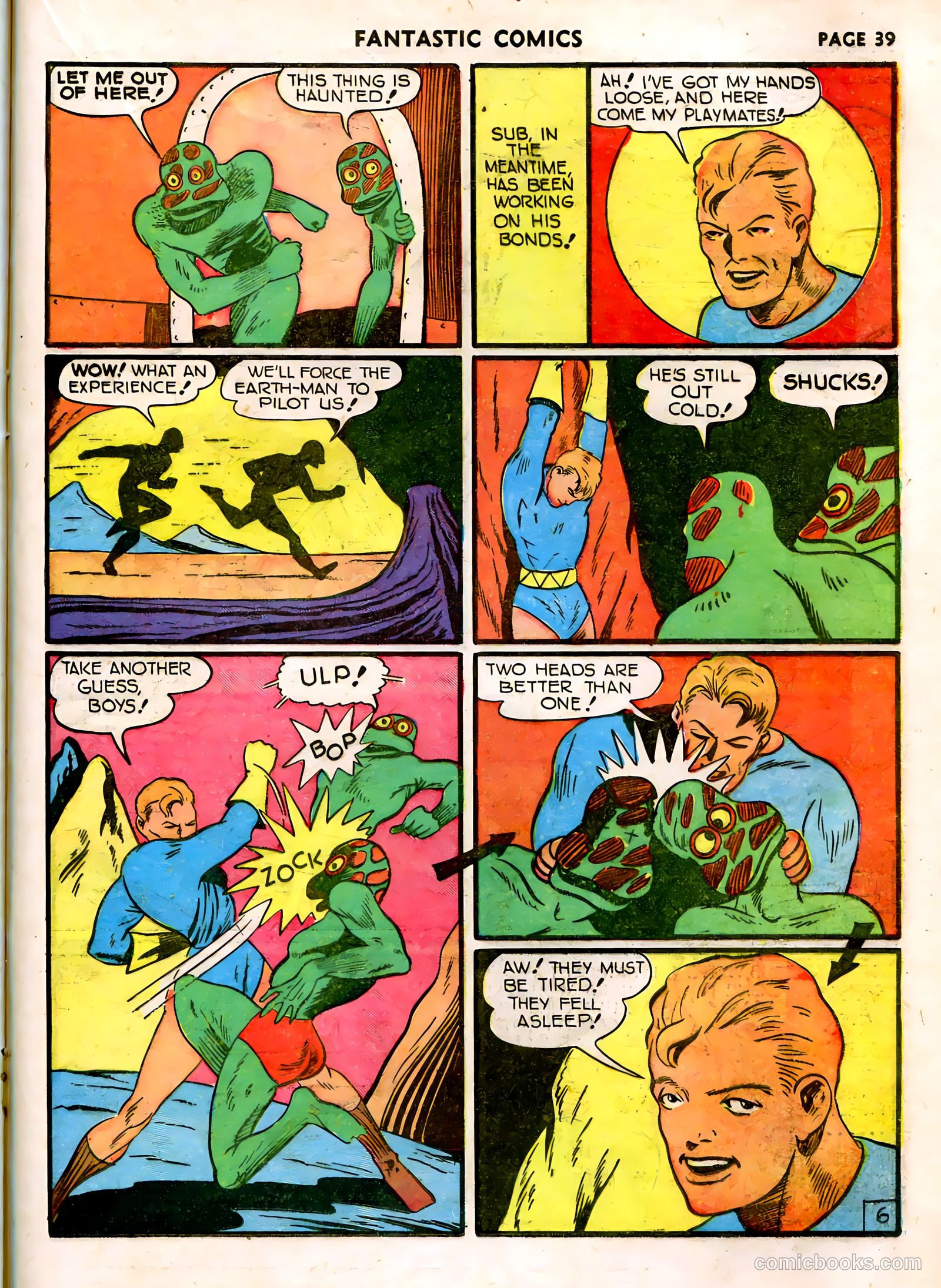 Fantastic Comics #21 (1941) — page 38 of 64