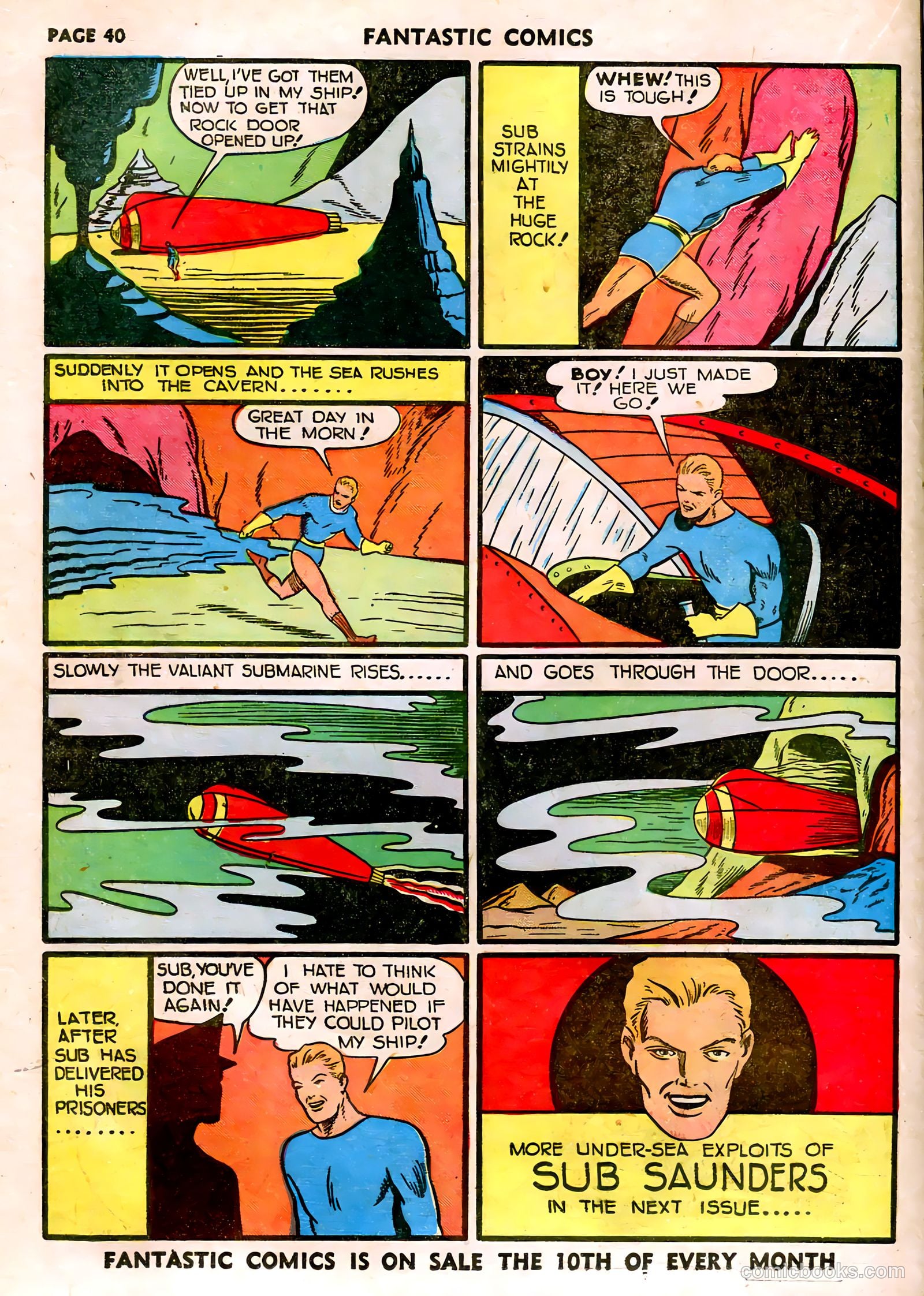 Fantastic Comics #21 (1941) — page 39 of 64