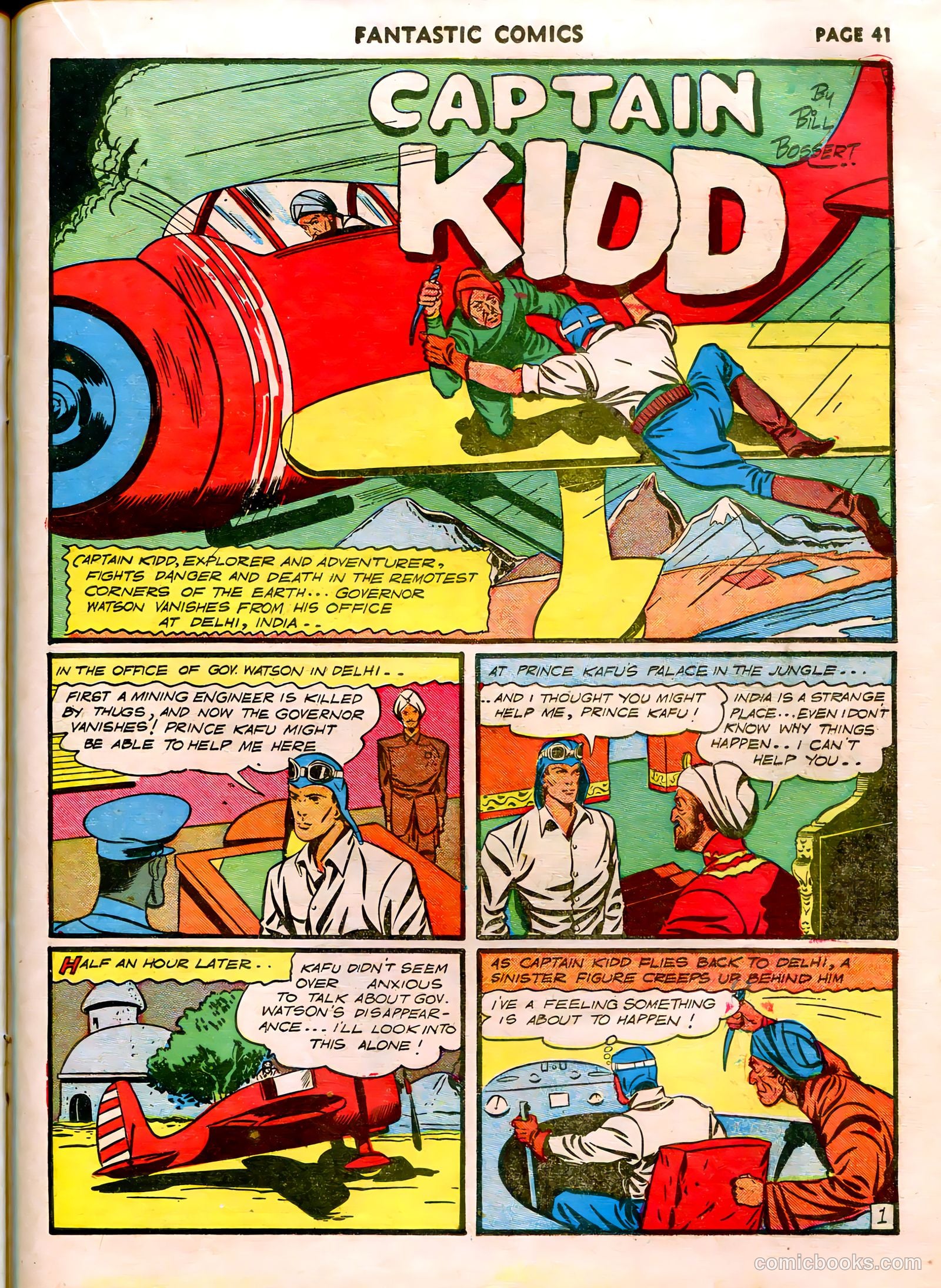 Fantastic Comics #21 (1941) — page 40 of 64