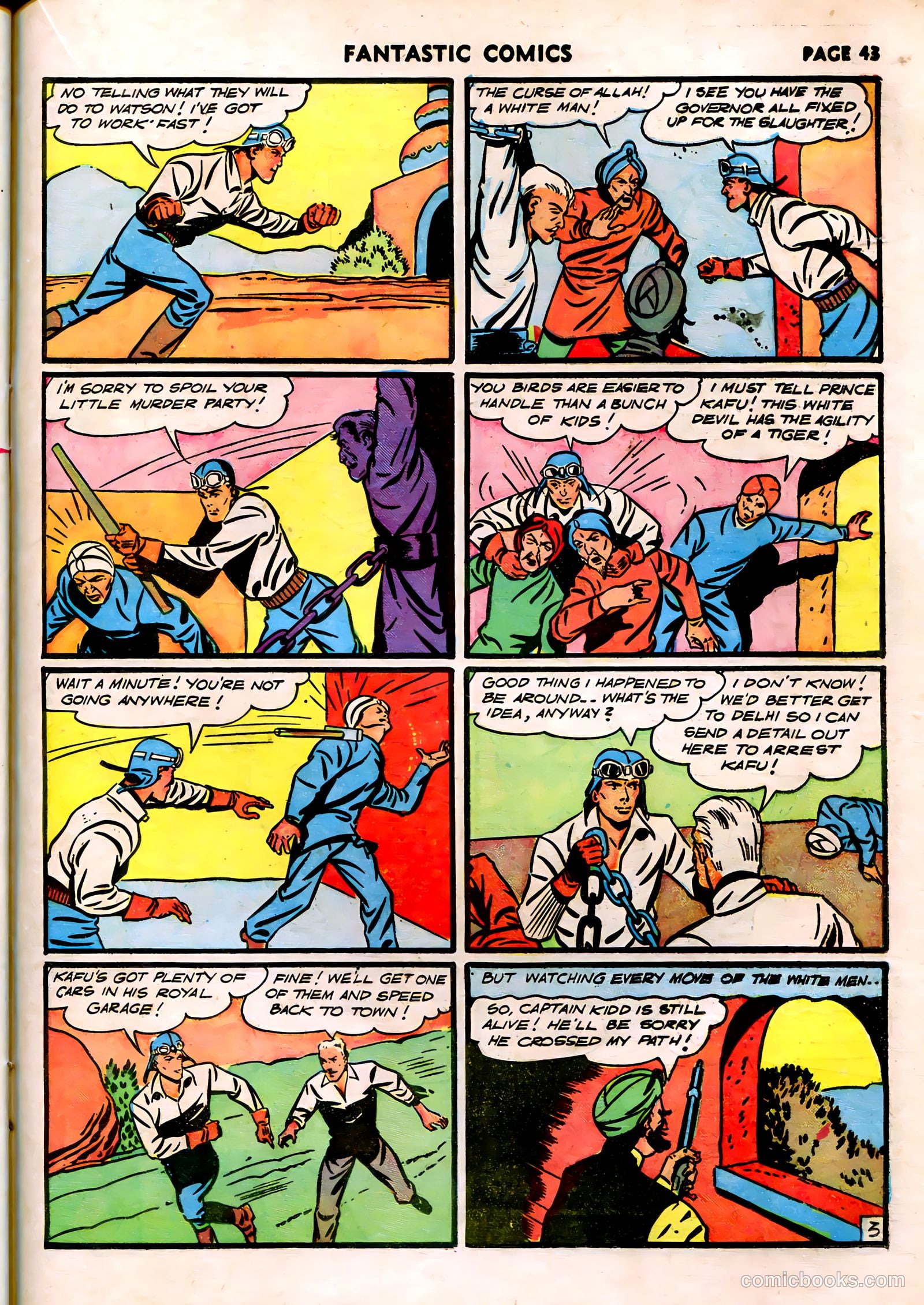 Fantastic Comics #21 (1941) — page 42 of 64