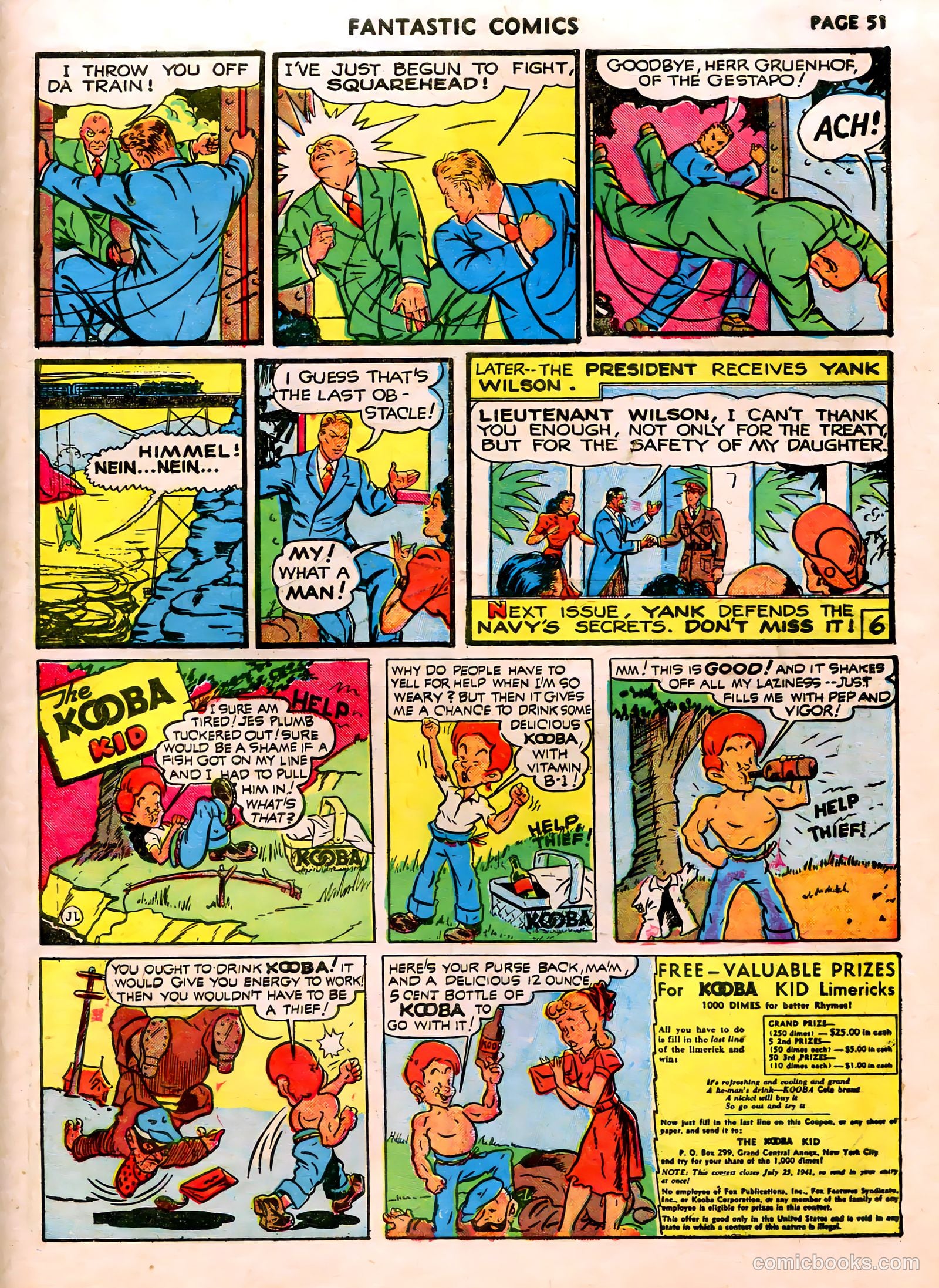 Fantastic Comics #21 (1941) — page 50 of 64