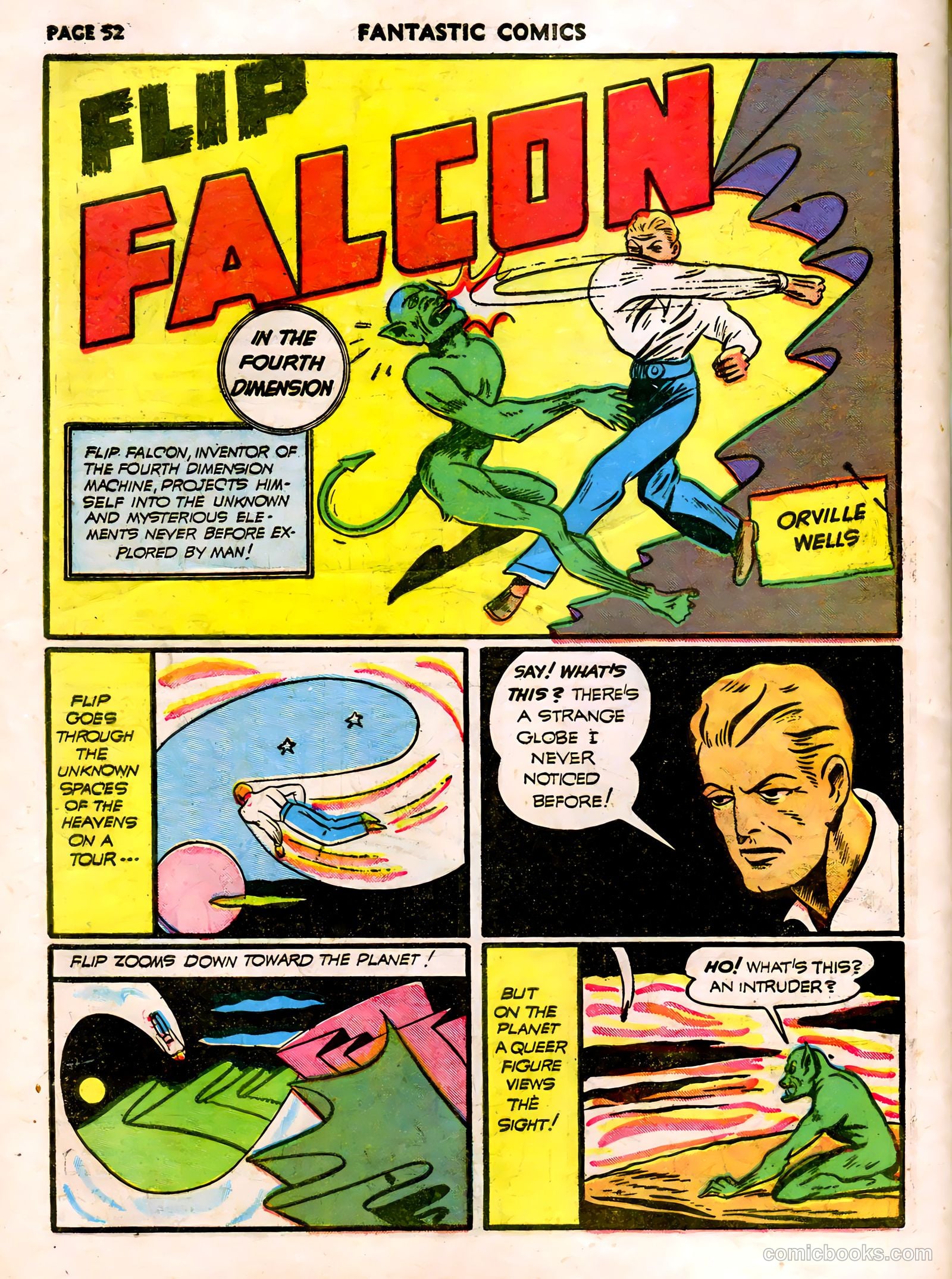 Fantastic Comics #21 (1941) — page 51 of 64