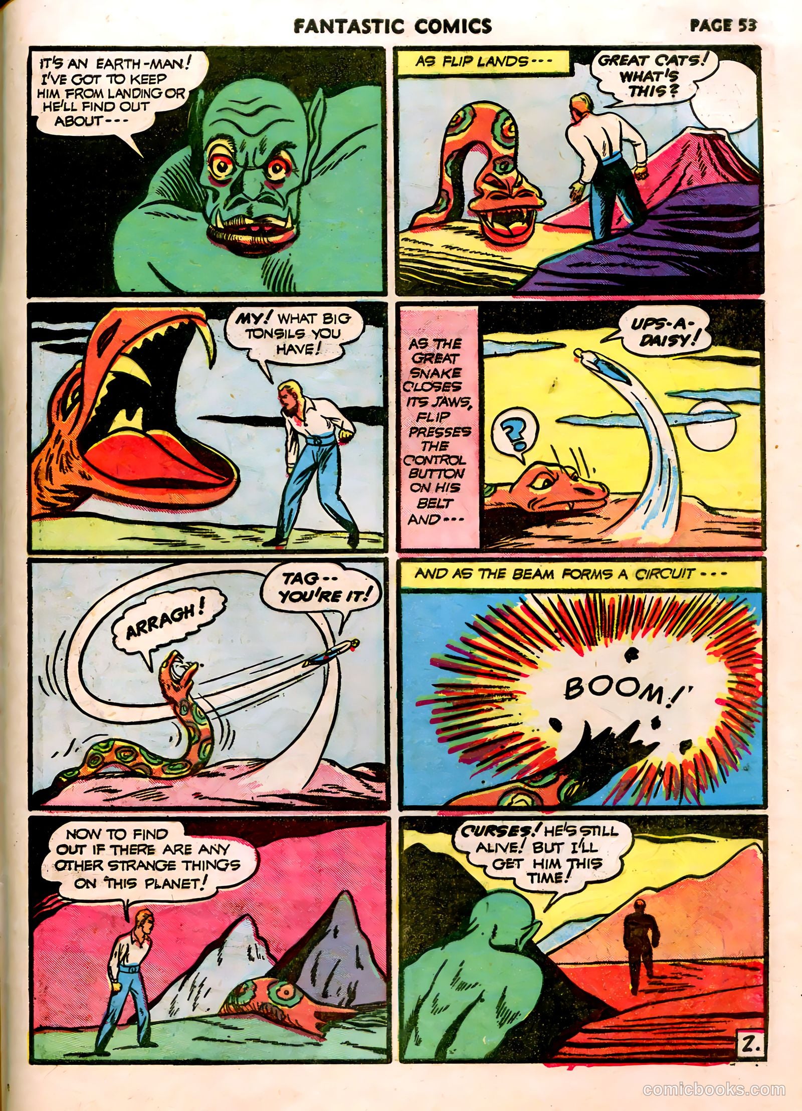 Fantastic Comics #21 (1941) — page 52 of 64