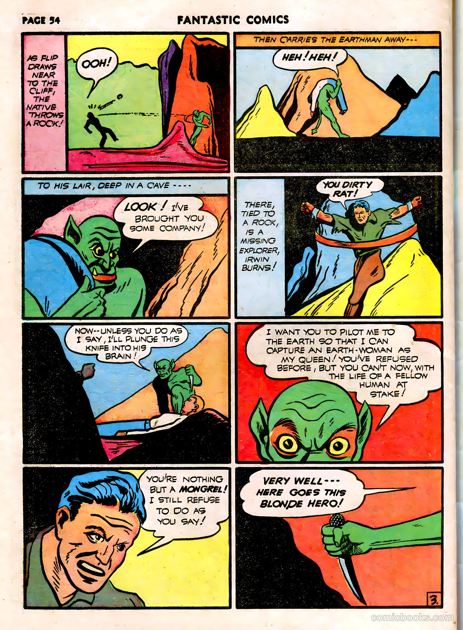 Fantastic Comics #21 (1941) — page 53 of 64
