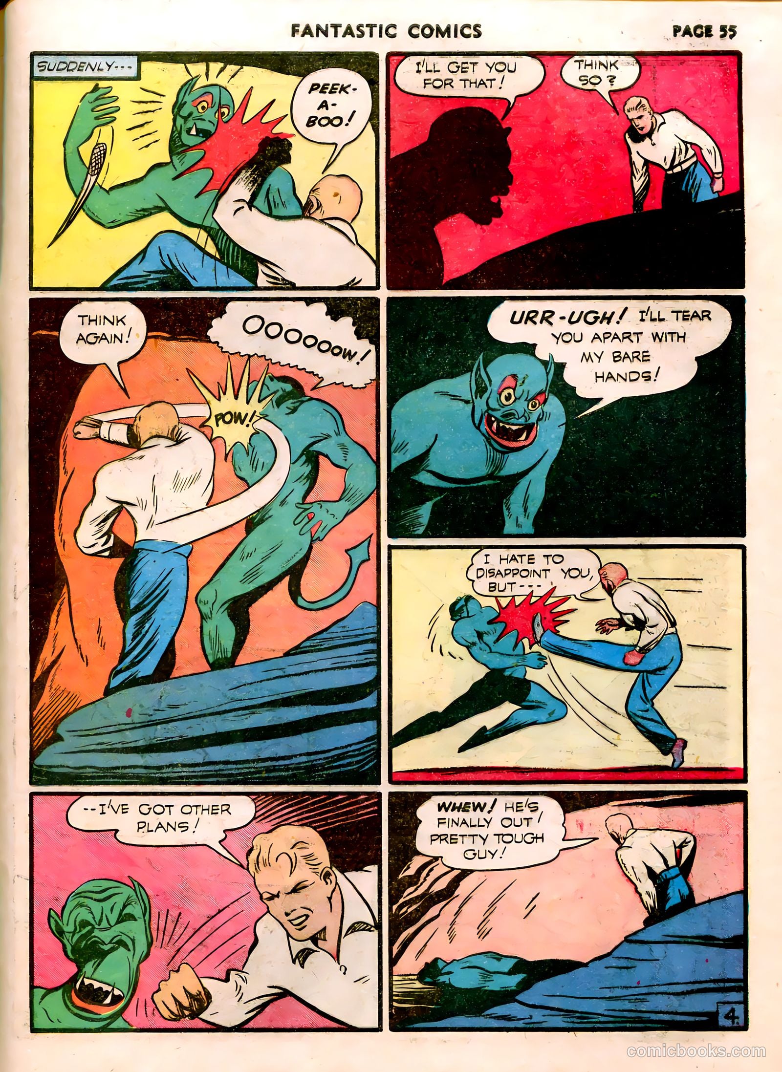 Fantastic Comics #21 (1941) — page 54 of 64