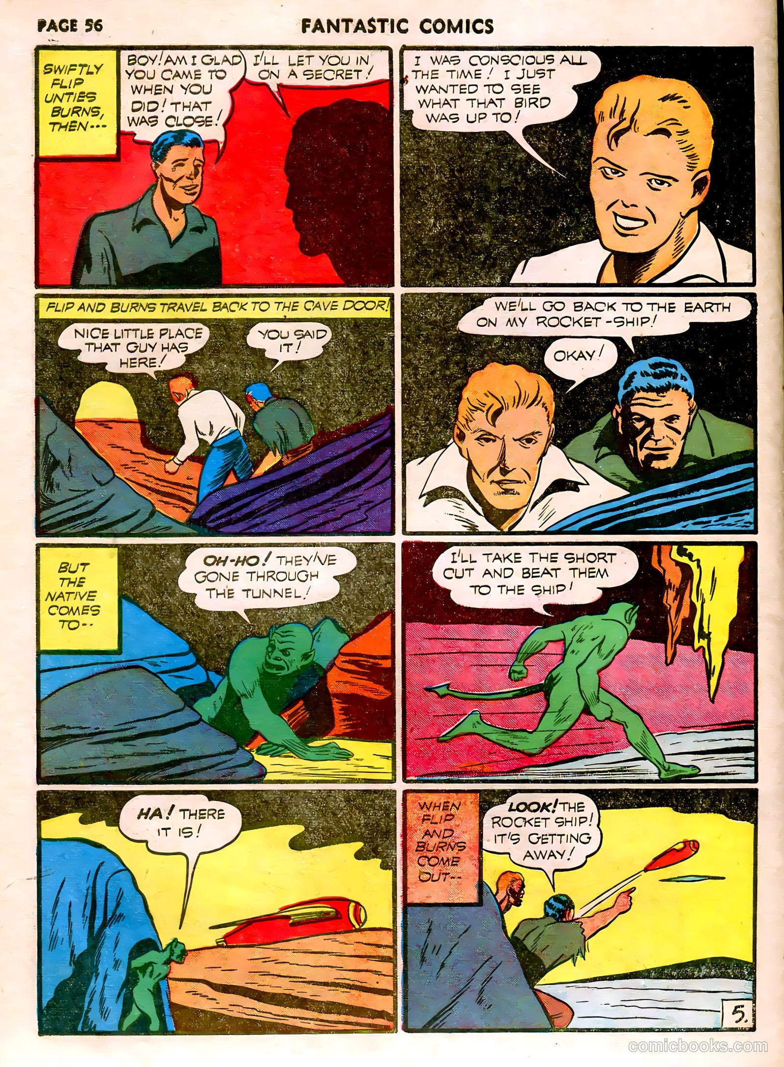 Fantastic Comics #21 (1941) — page 55 of 64
