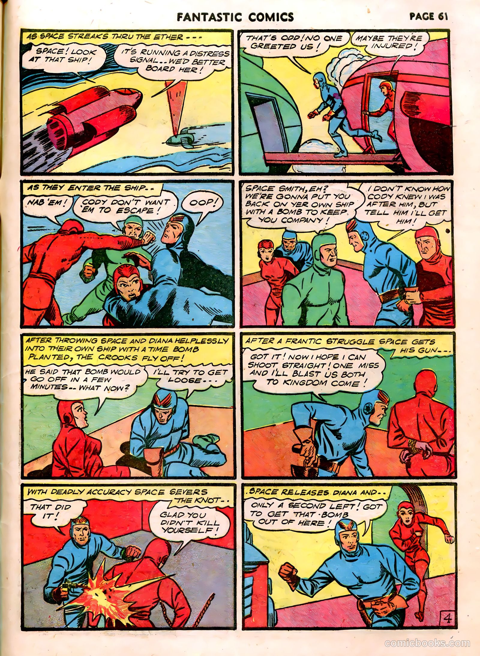Fantastic Comics #21 (1941) — page 60 of 64