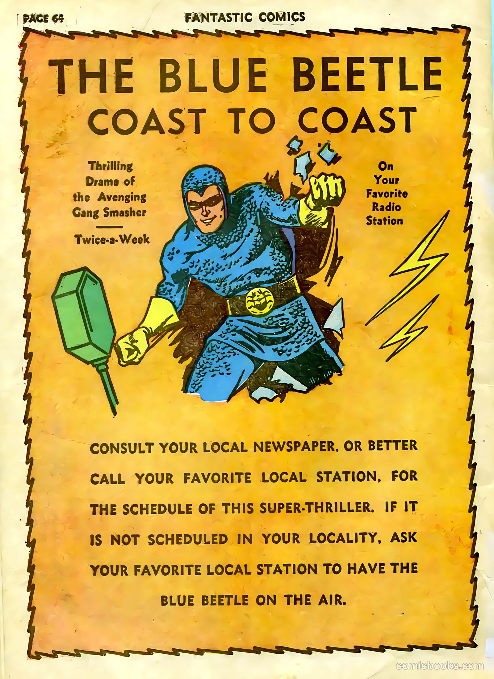 Fantastic Comics #21 (1941) — page 63 of 64