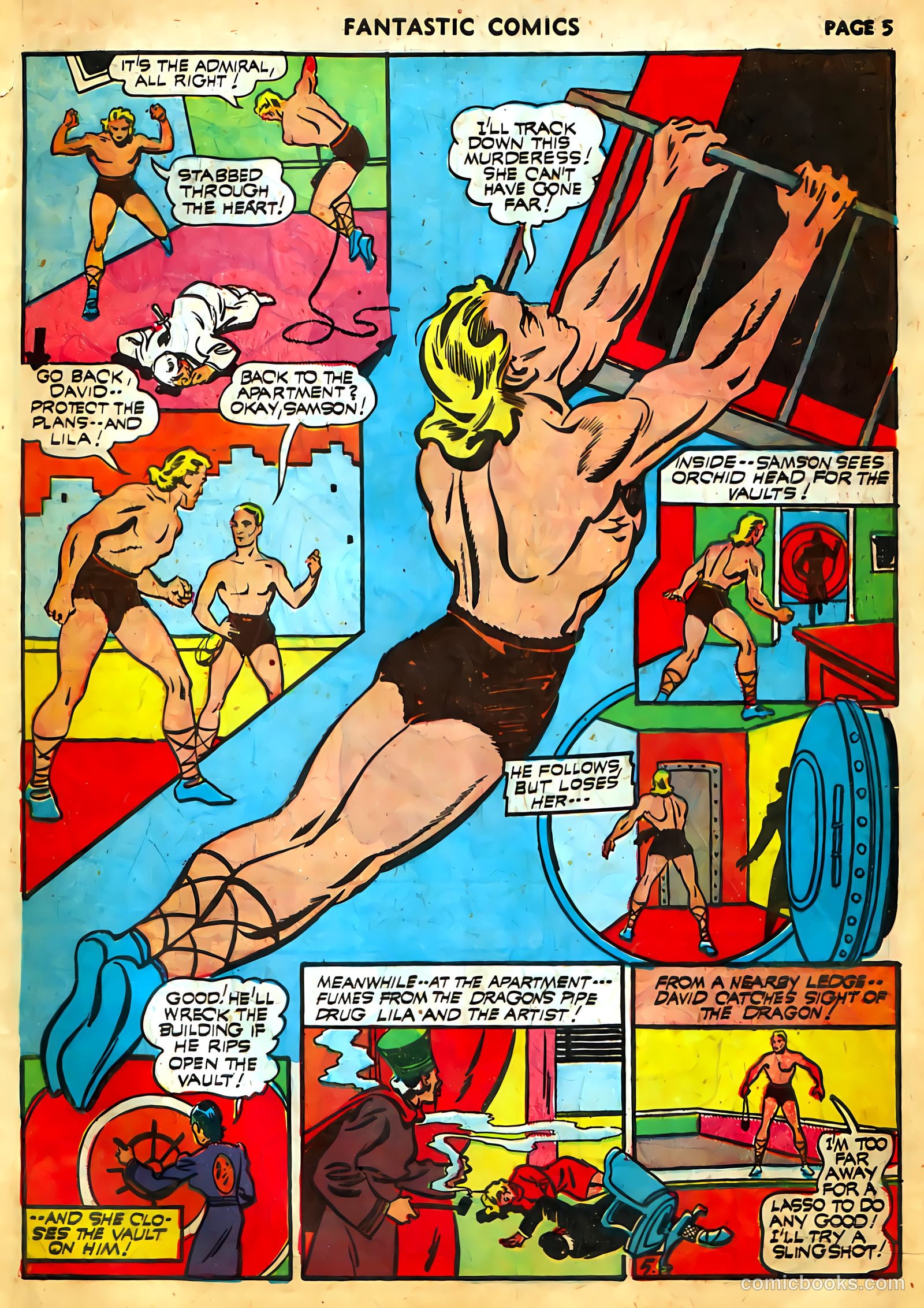 Fantastic Comics #22 (1941) — page 7 of 67