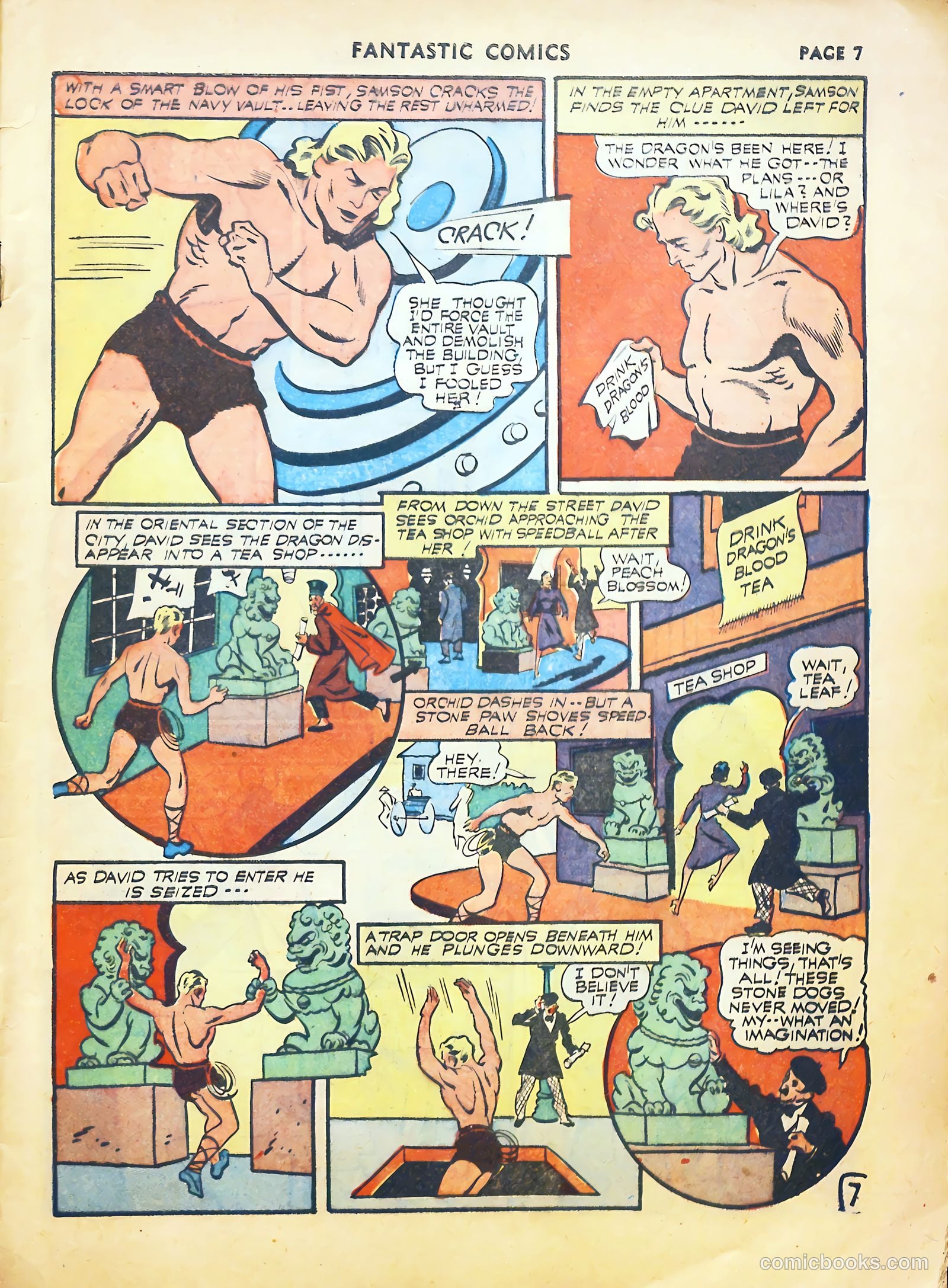 Fantastic Comics #22 (1941) — page 9 of 67