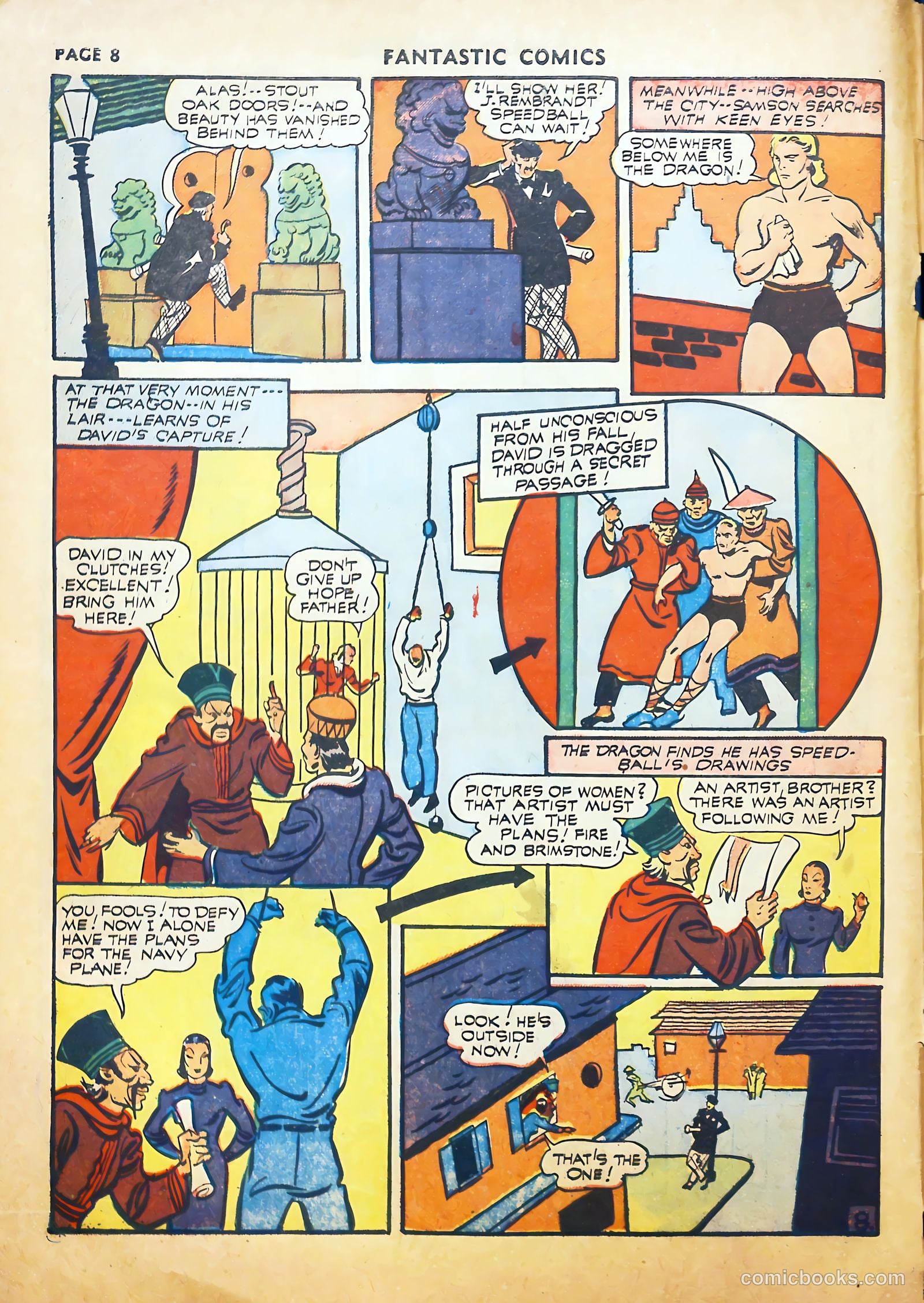 Fantastic Comics #22 (1941) — page 10 of 67