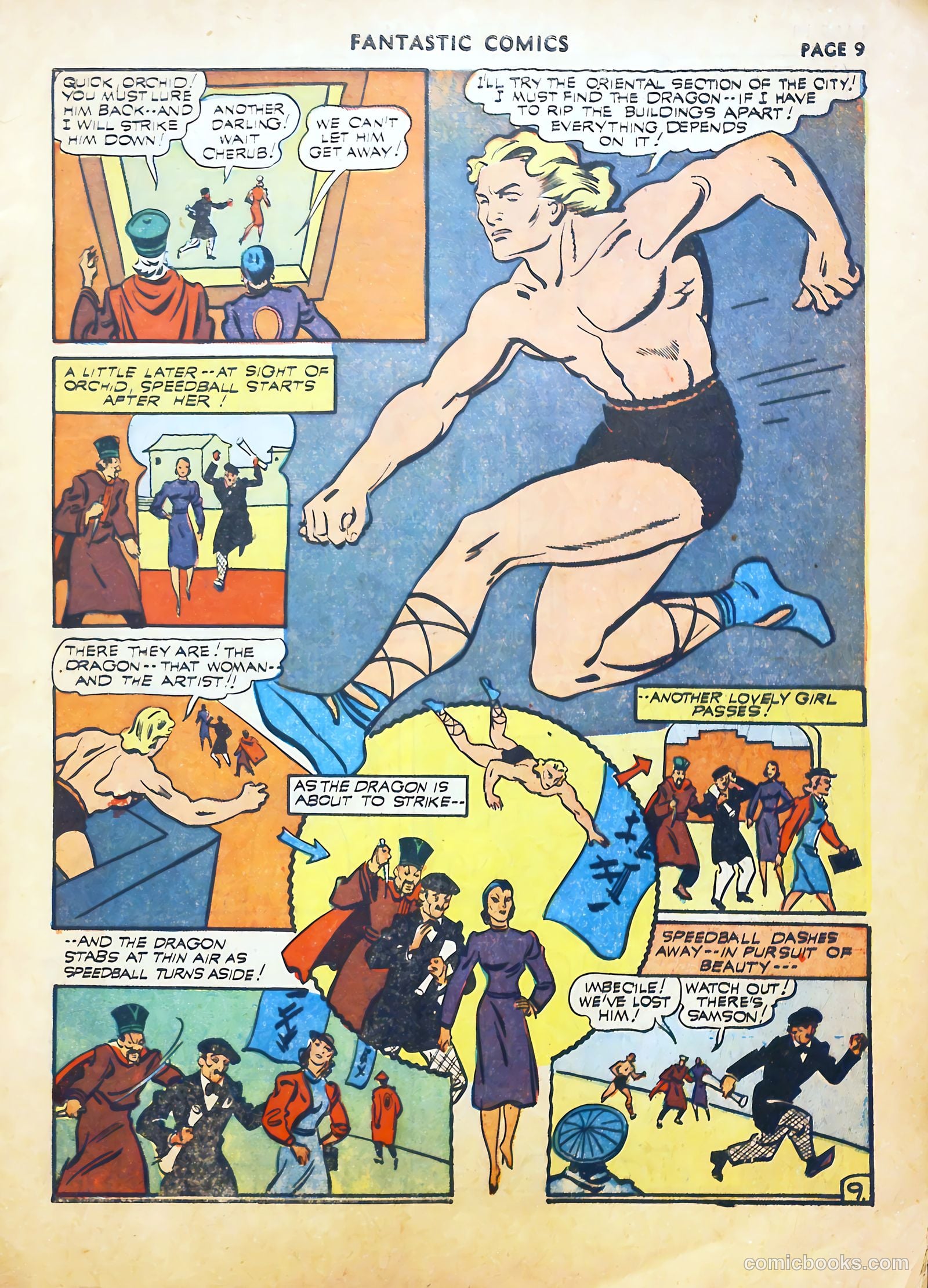 Fantastic Comics #22 (1941) — page 11 of 67