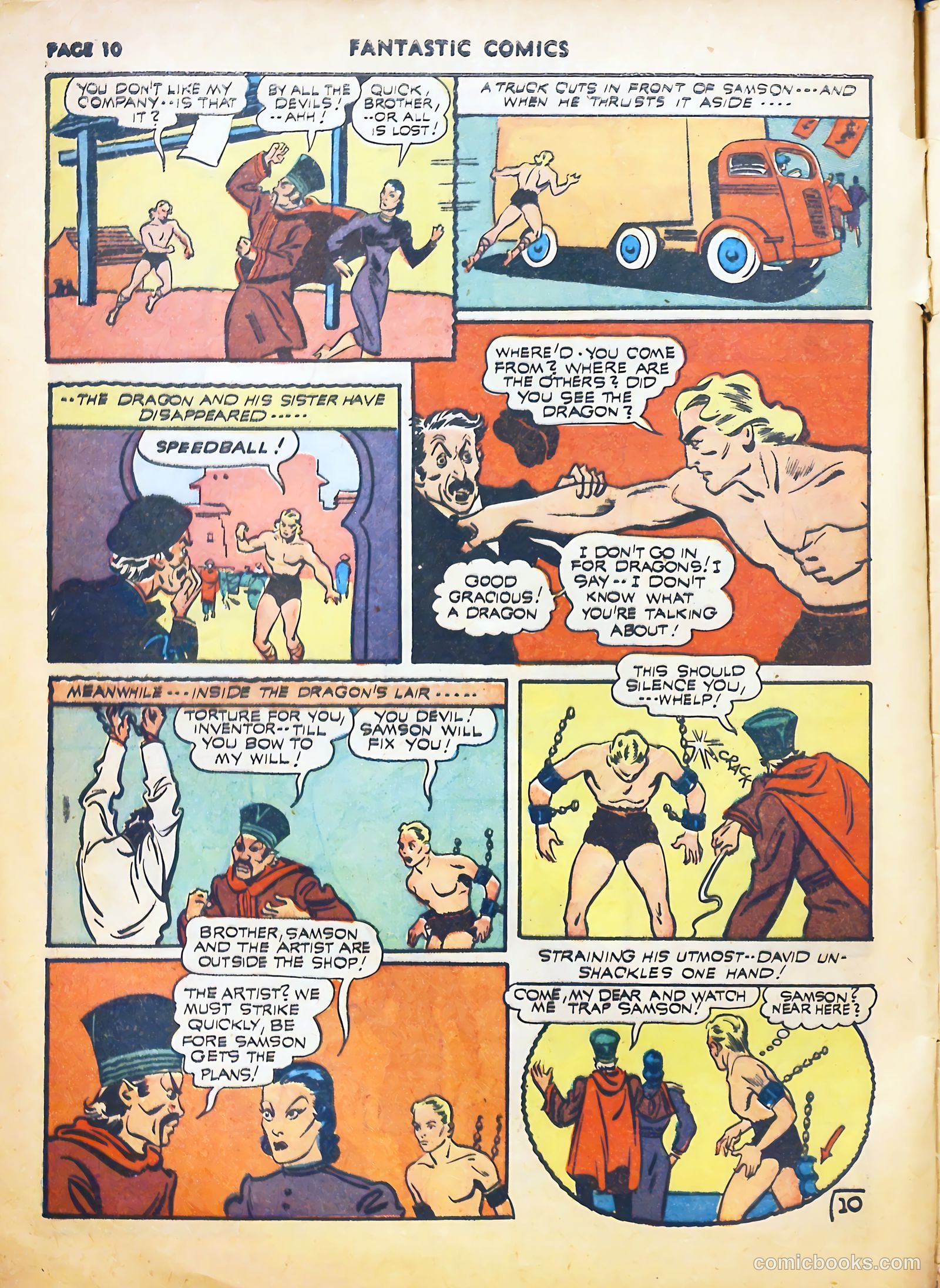 Fantastic Comics #22 (1941) — page 12 of 67