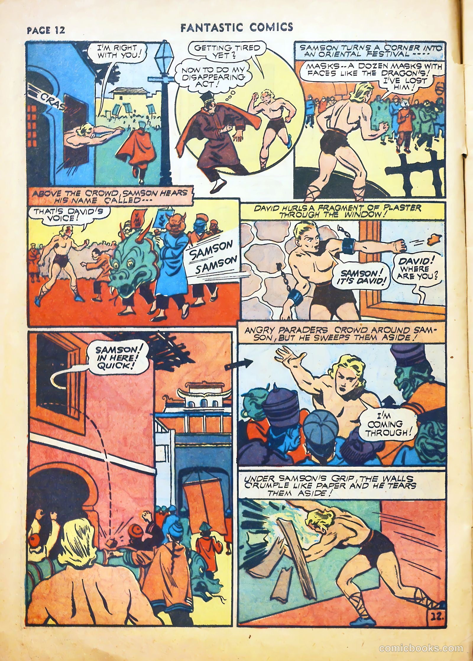 Fantastic Comics #22 (1941) — page 14 of 67