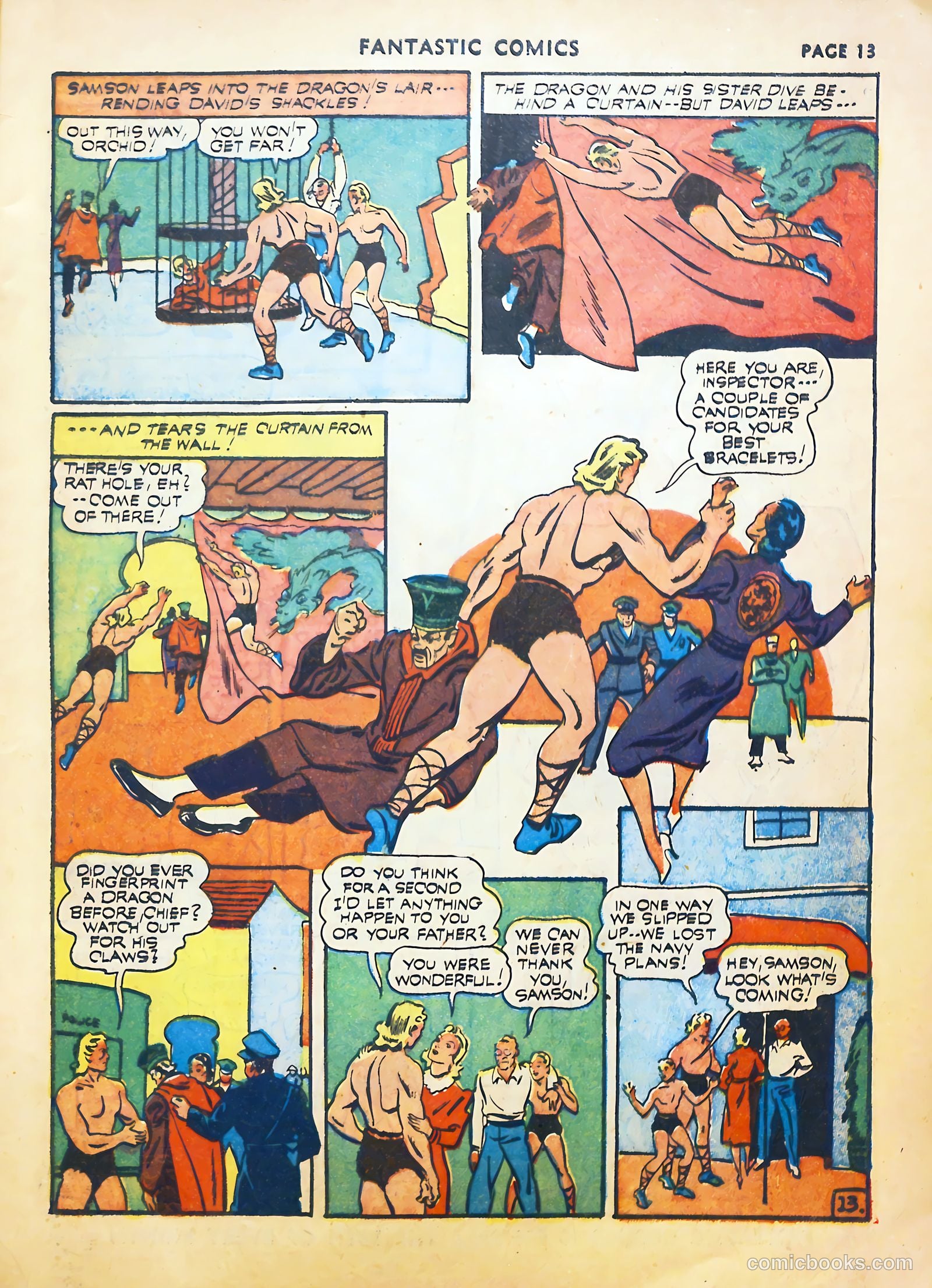 Fantastic Comics #22 (1941) — page 15 of 67