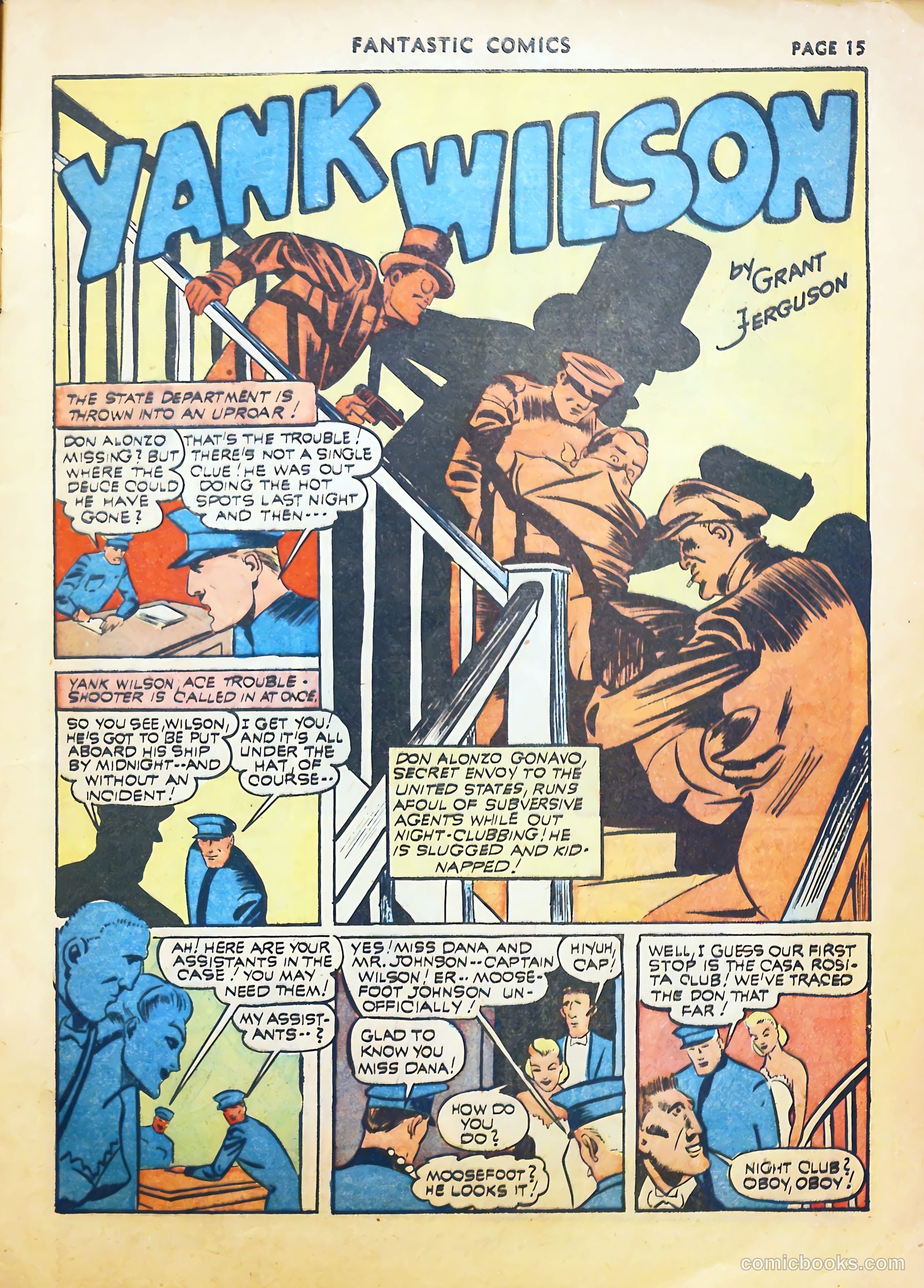 Fantastic Comics #22 (1941) — page 17 of 67