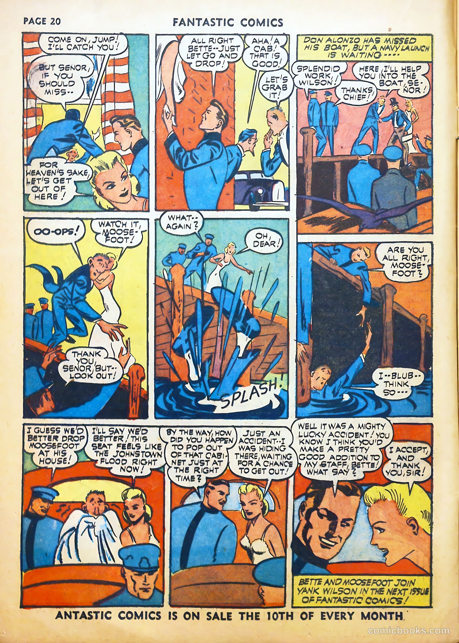 Fantastic Comics #22 (1941) — page 22 of 67