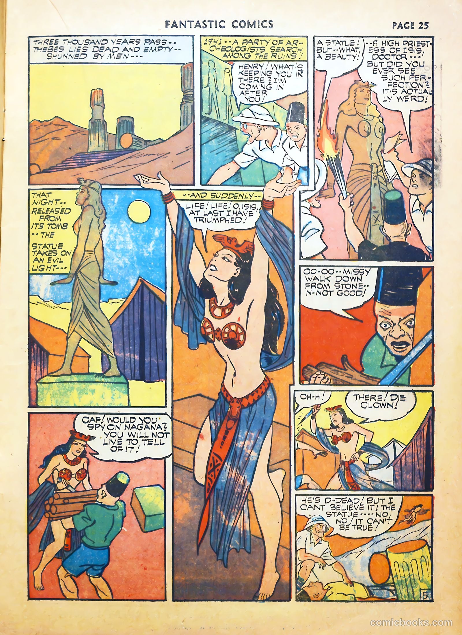 Fantastic Comics #22 (1941) — page 27 of 67