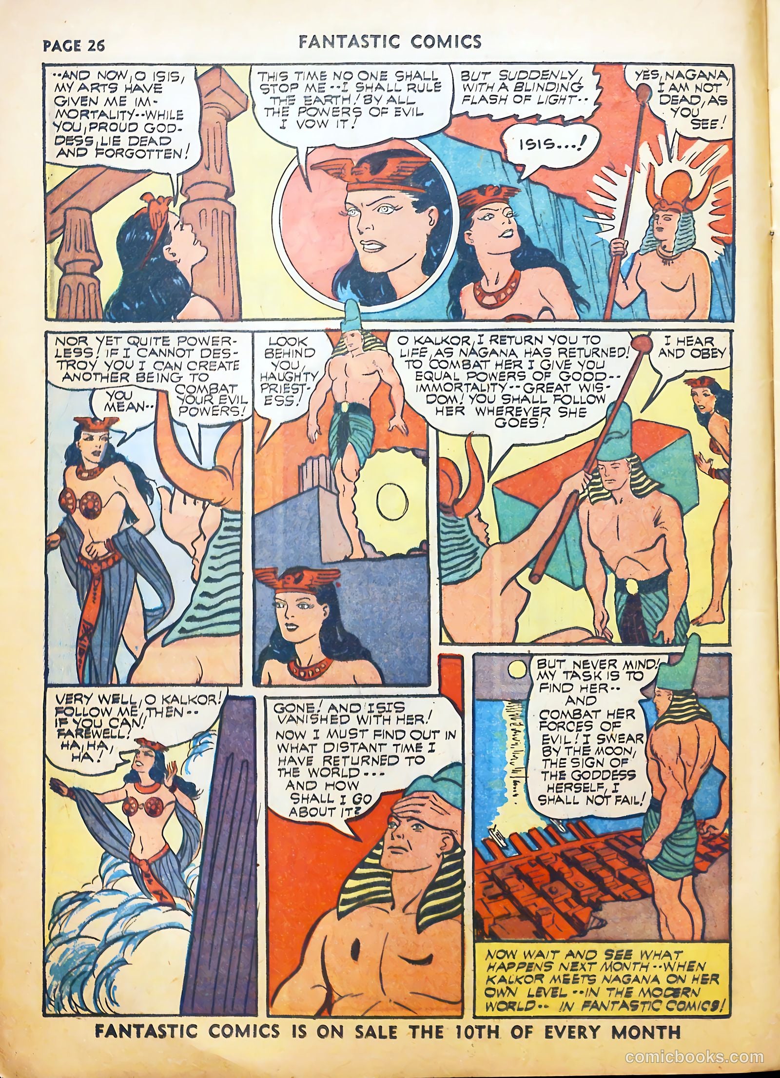 Fantastic Comics #22 (1941) — page 28 of 67